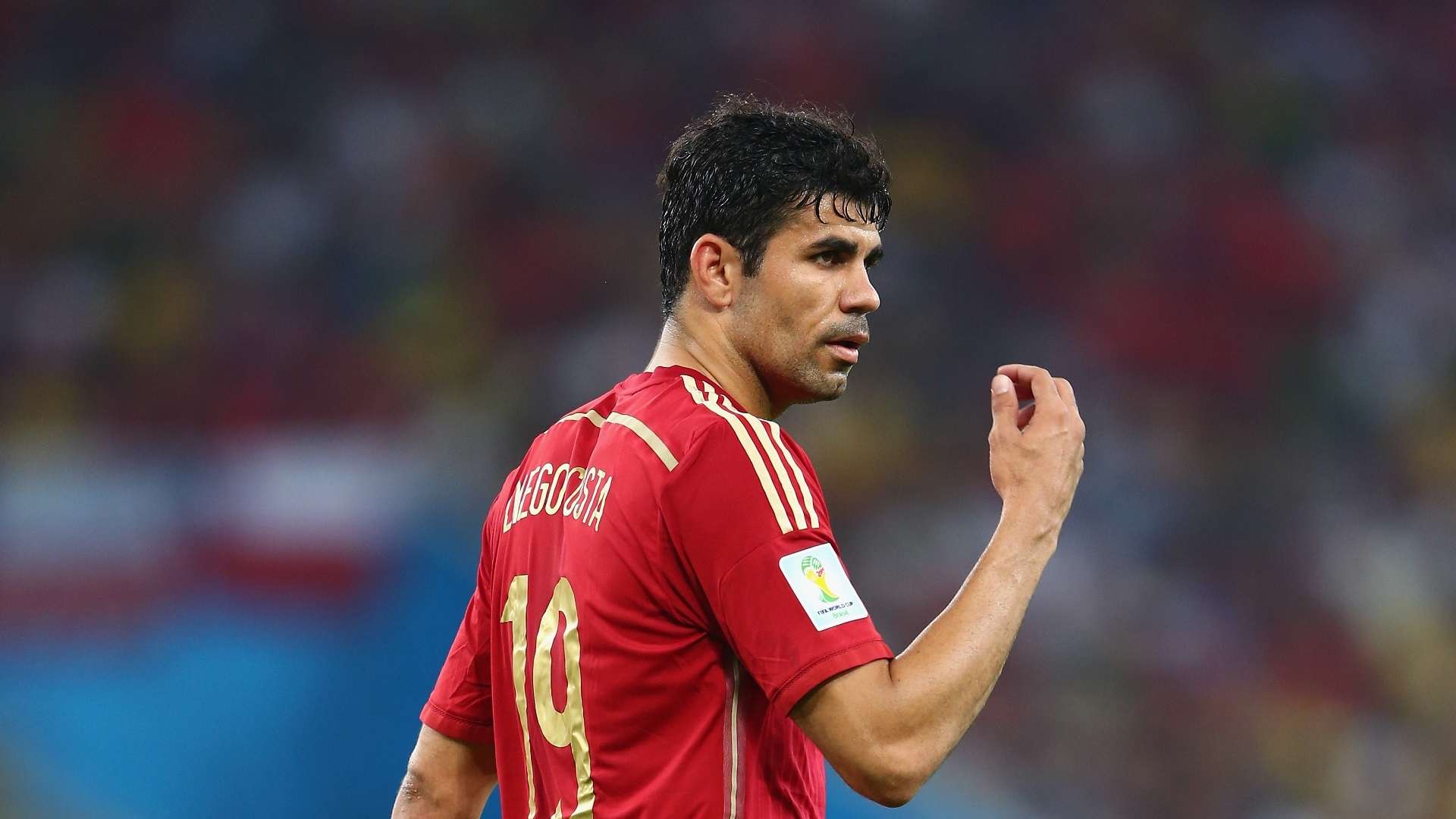 Diego Costa Spain 2014 World Cup 18062014