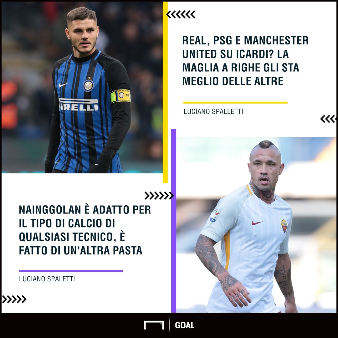 Spalletti su Icardi e Nainggolan PS ita