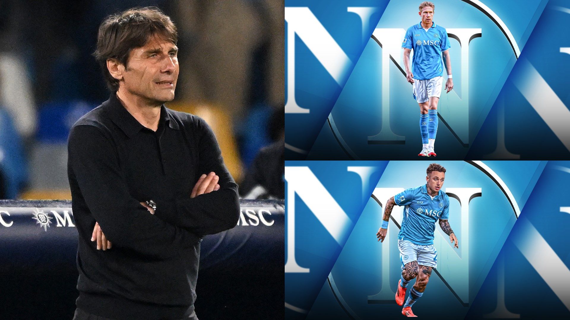 Conte De Bruyne Lang Napoli
