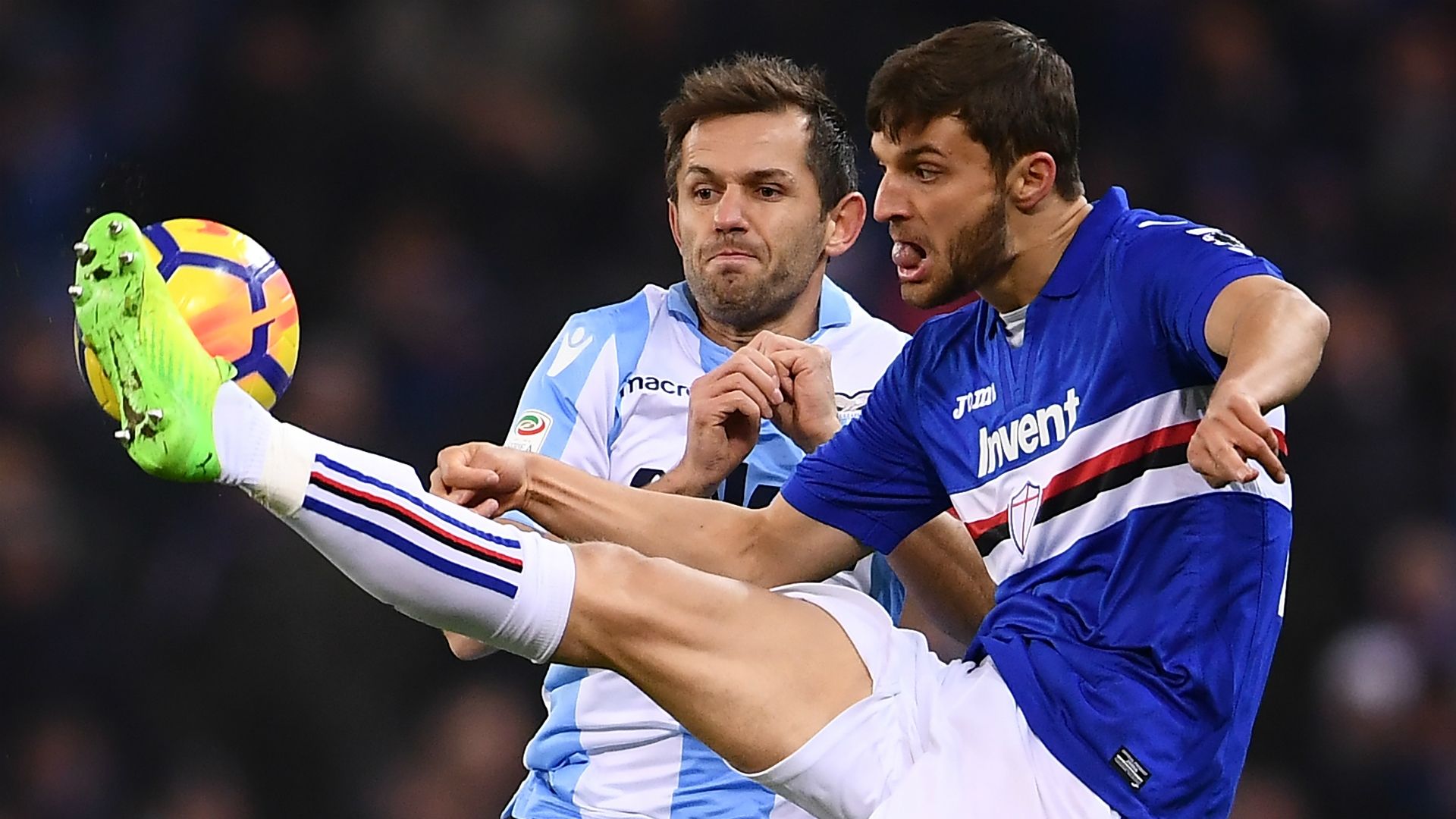 Bereszynski Lulic Sampdoria Lazio Serie A