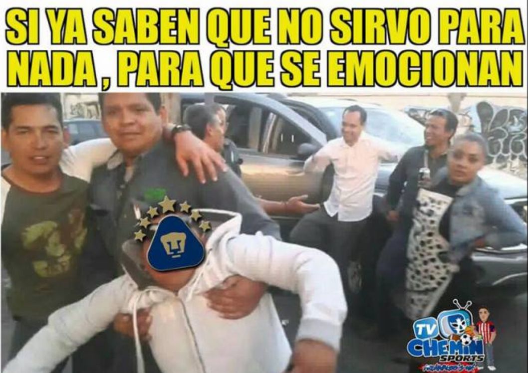 Memes América vs Pumas