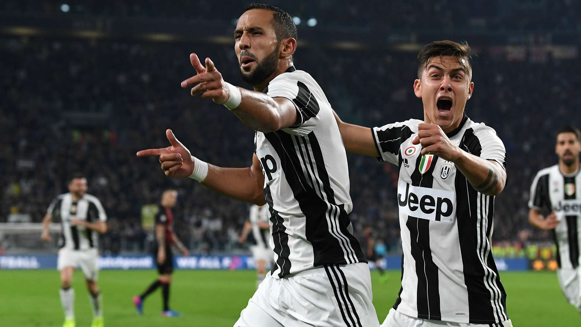 Medhi Benatia Paulo Dybala Juventus Milan Serie A