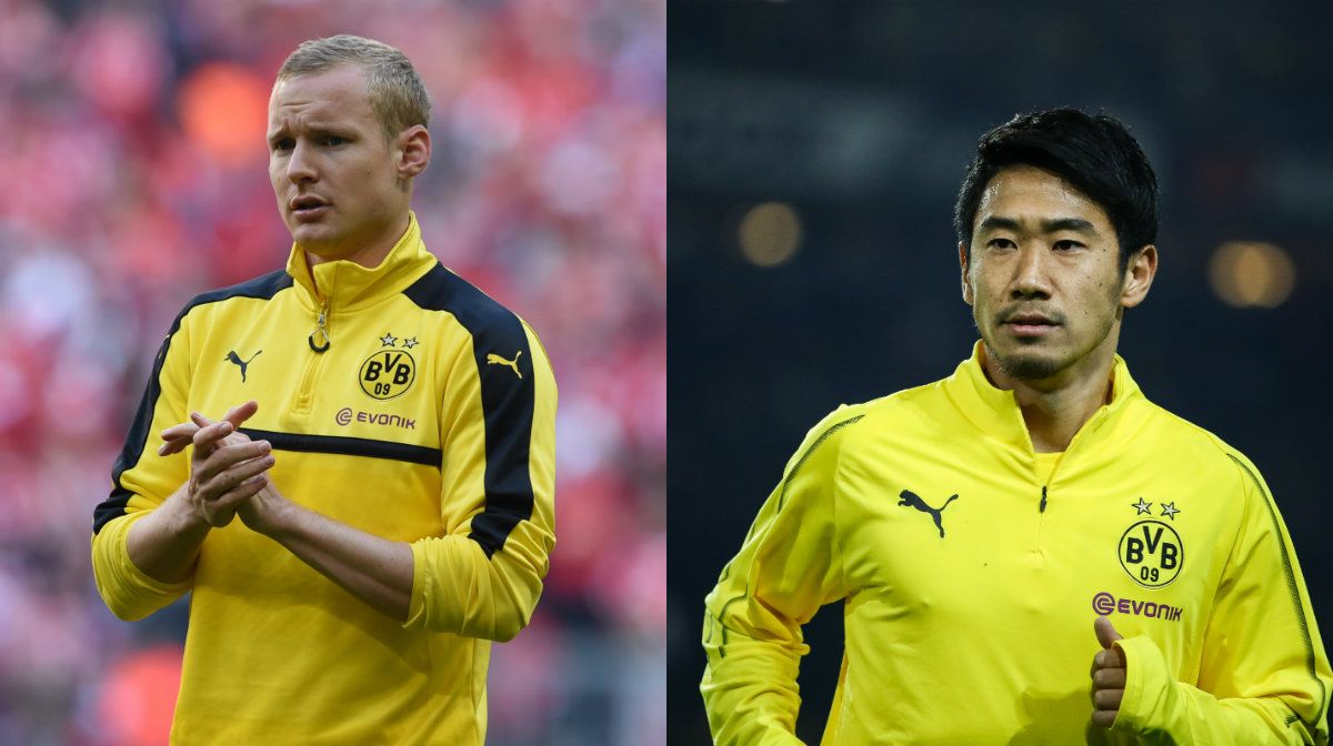 GFX BVB Borussia Dortmund Sebastian Rode Shinji Kagawa