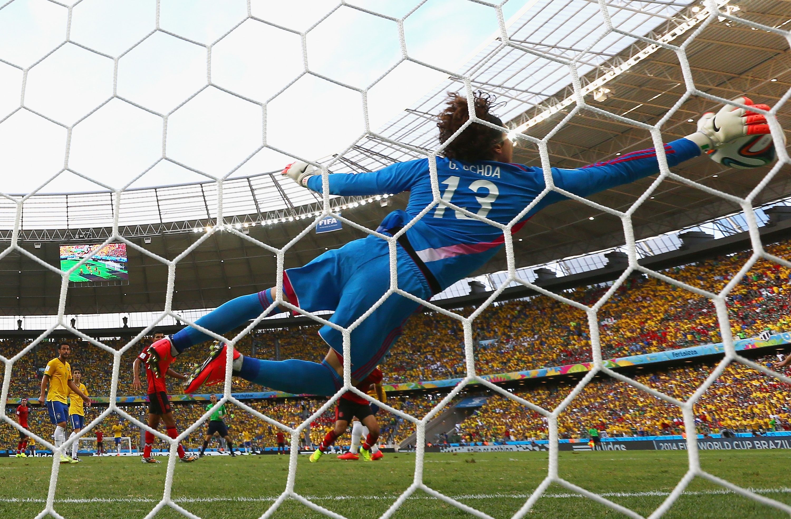 Guillermo Ochoa Brazil Mexico World Cup 20140617
