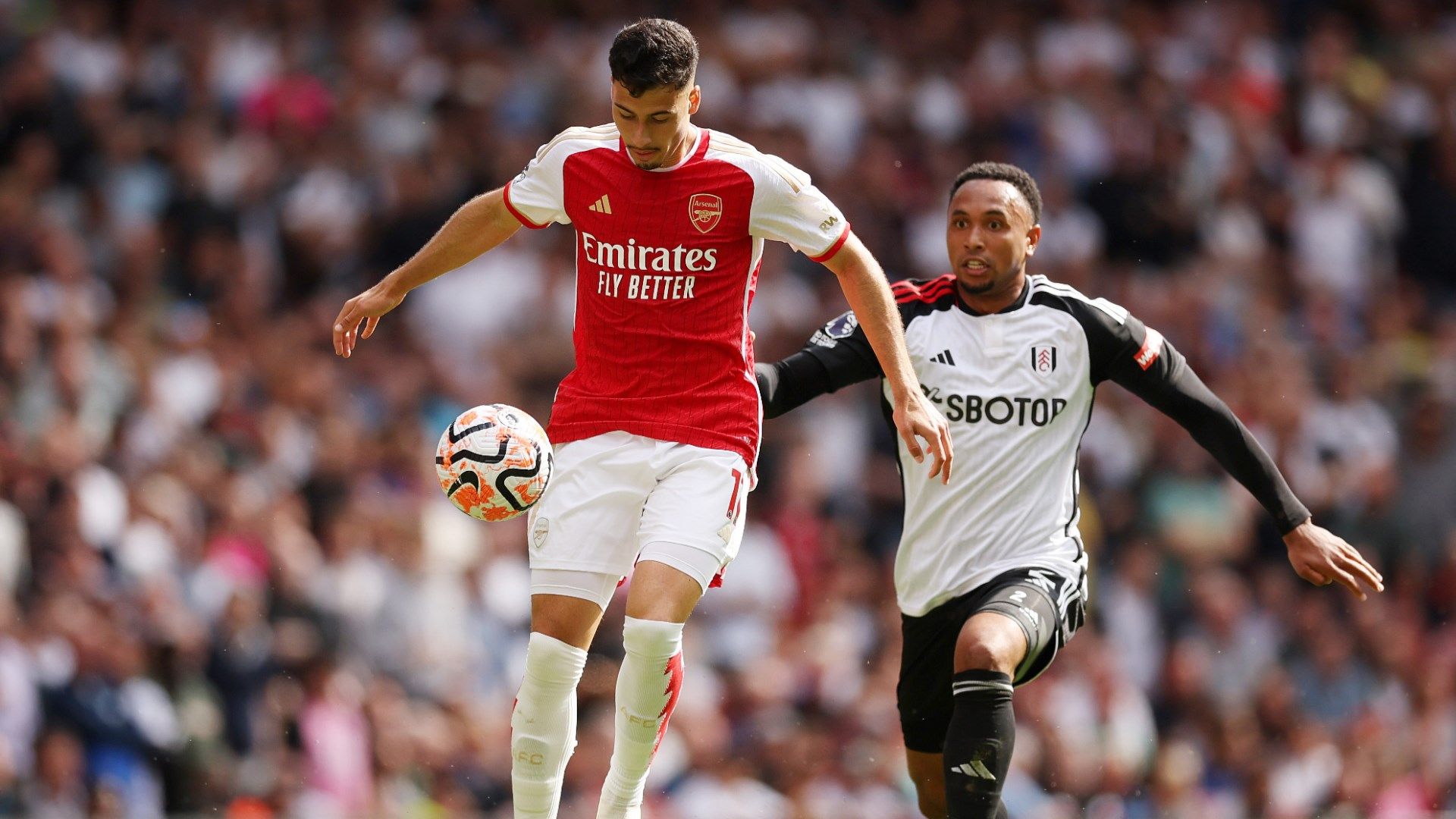 Gabriel Martinelli Arsenal vs Fulham