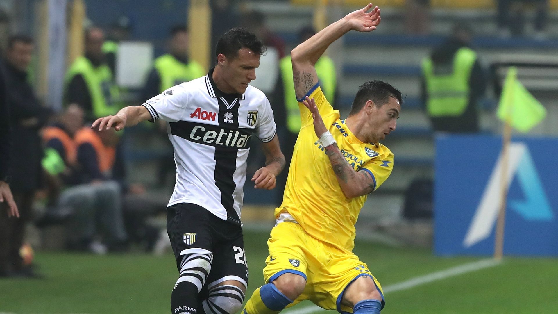 Luca Siligardi Raffaele Maiello Parma Frosinone Serie A