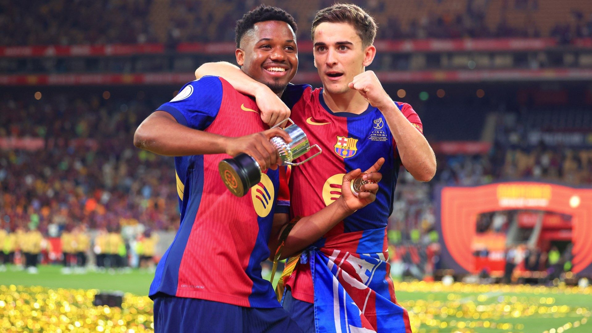 Ansu Fati Gavi Barcelona 2025