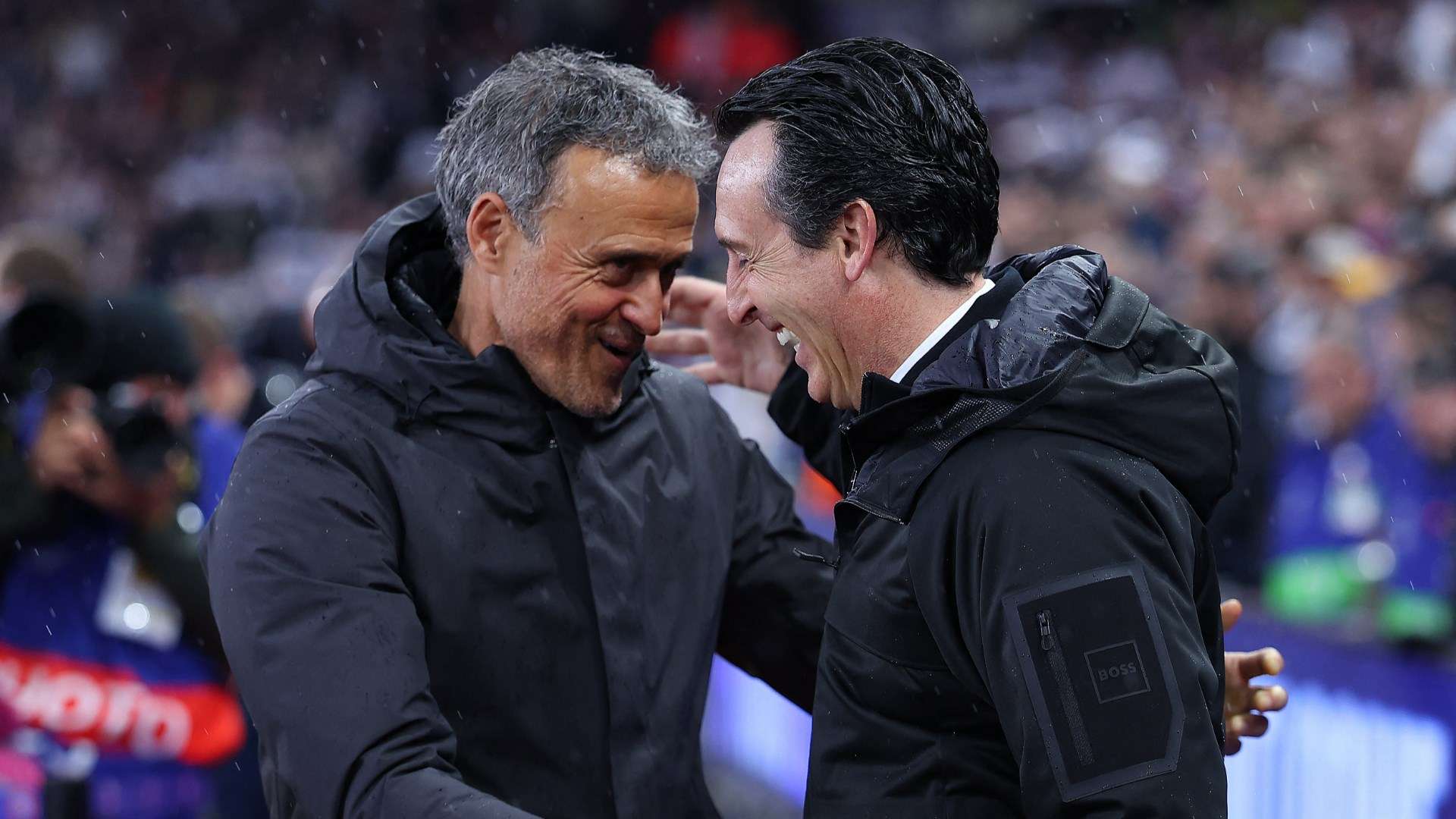 Luis Enrique Unai Emery PSG Aston Villa