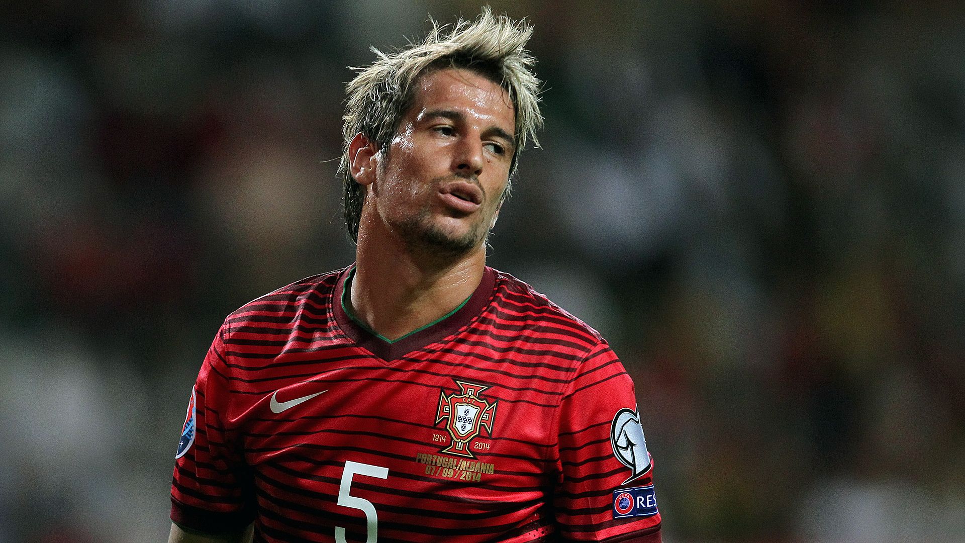 Fabio Coentrao Portugal Euro Qualifier