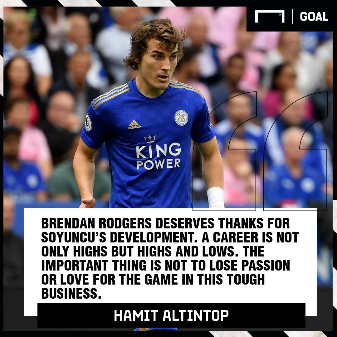 Caglar Soyuncu Hamit Altintop Leicester PS