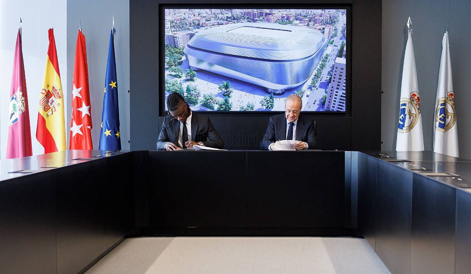 Camavinga Pérez Real Madrid