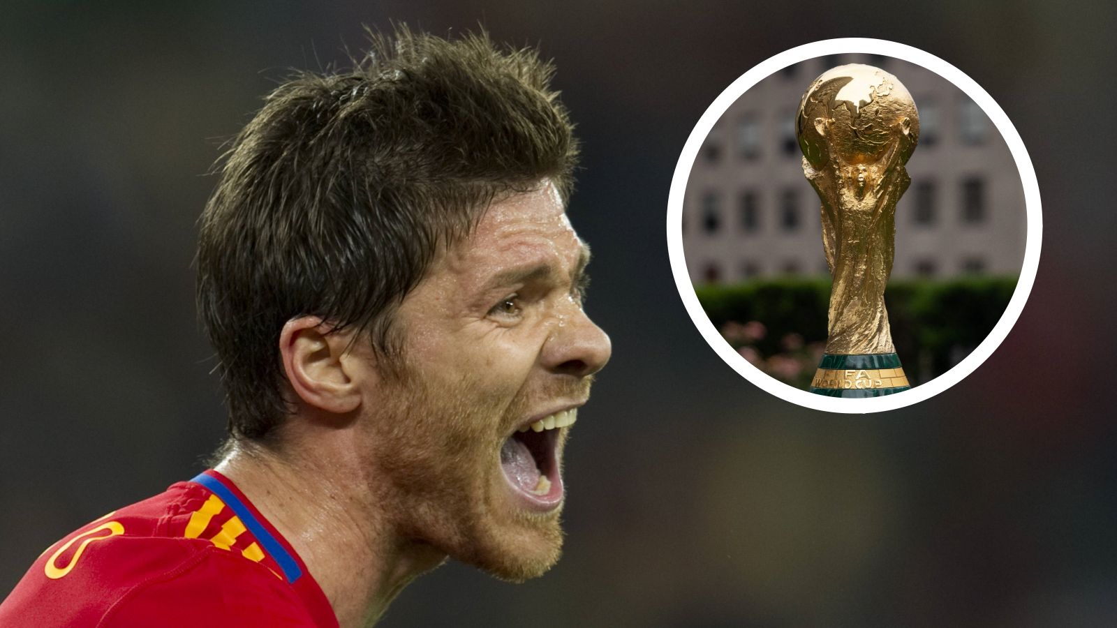 GER ONLY GFX Xabi Alonso Spain 2010 World Cup