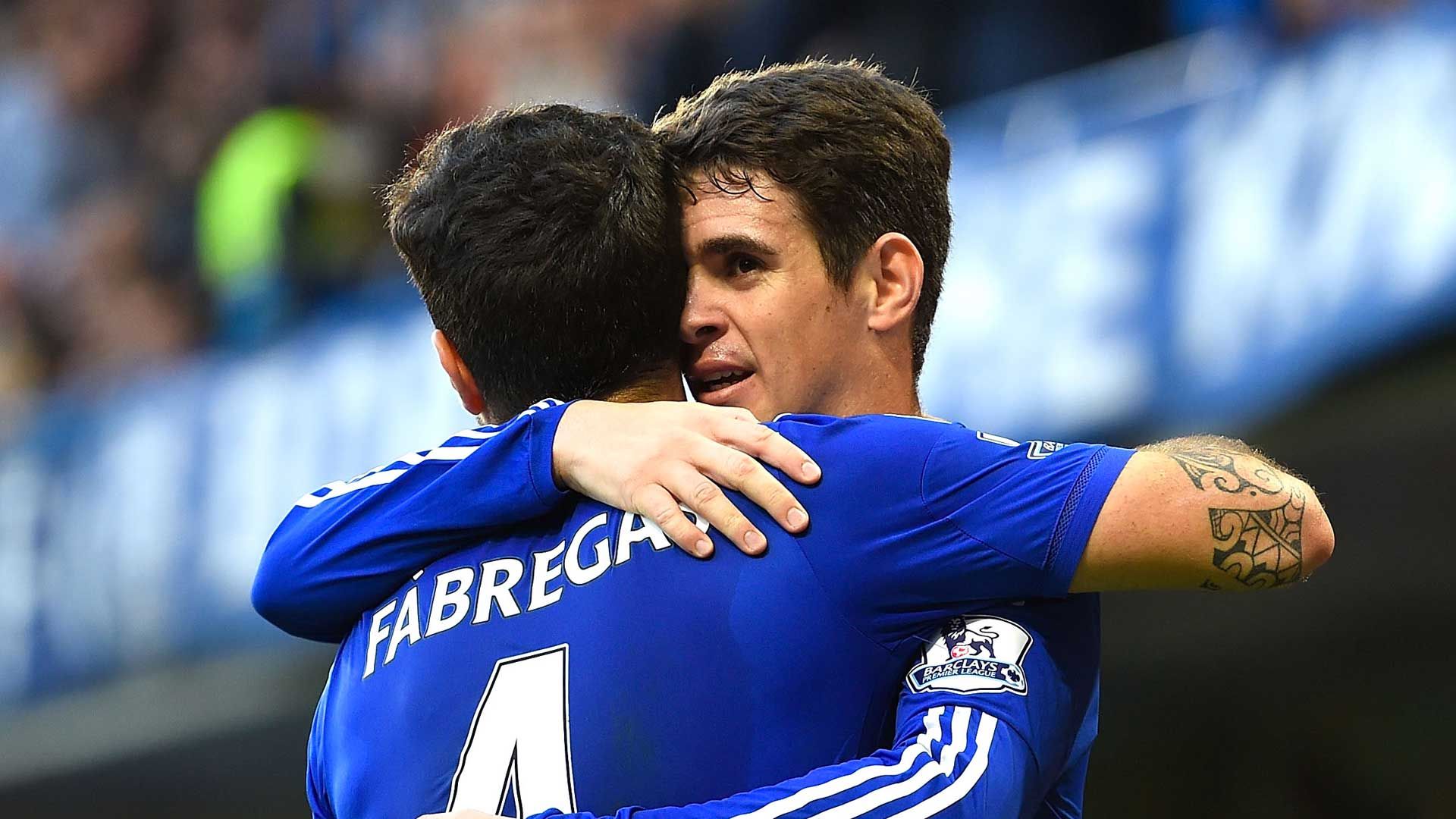 Oscar and Fabregas