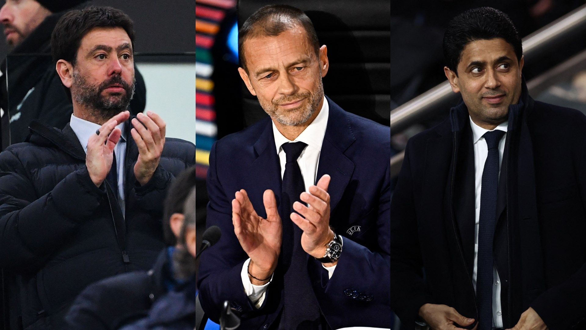 Agnelli Ceferin Al Khelaifi