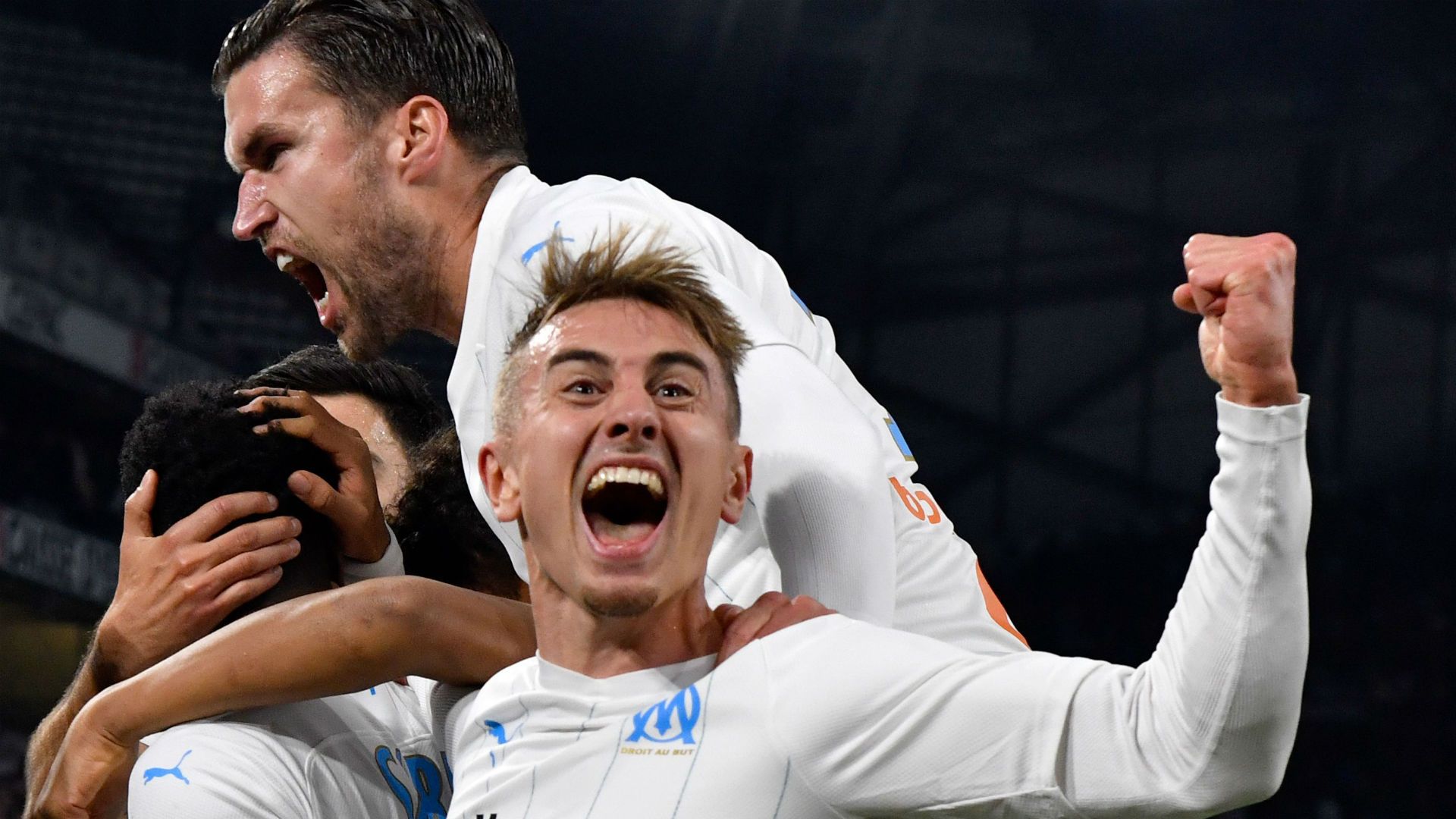 Valentin Rongier Kevin Strootman Marseille Brest Ligue 1 29112019