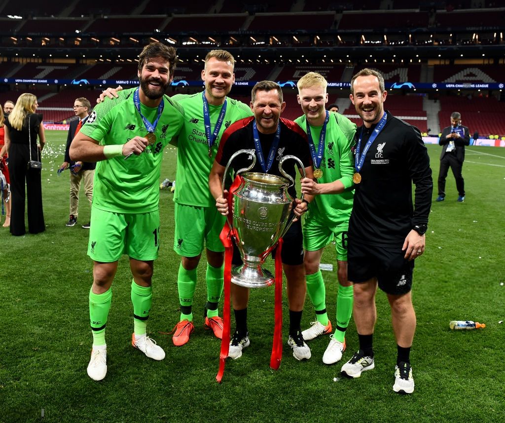Alissom Becker Simon Mignolet Caoimhin Kelleher John Achterberg Liverpool Champions League