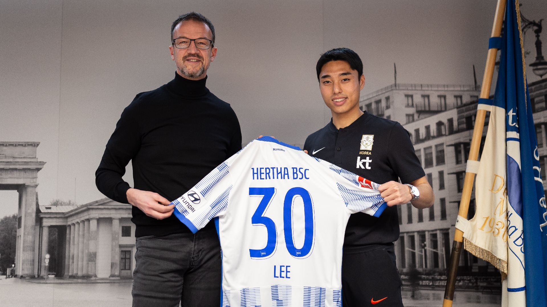 이동준 헤르타 베를린 등번호30번