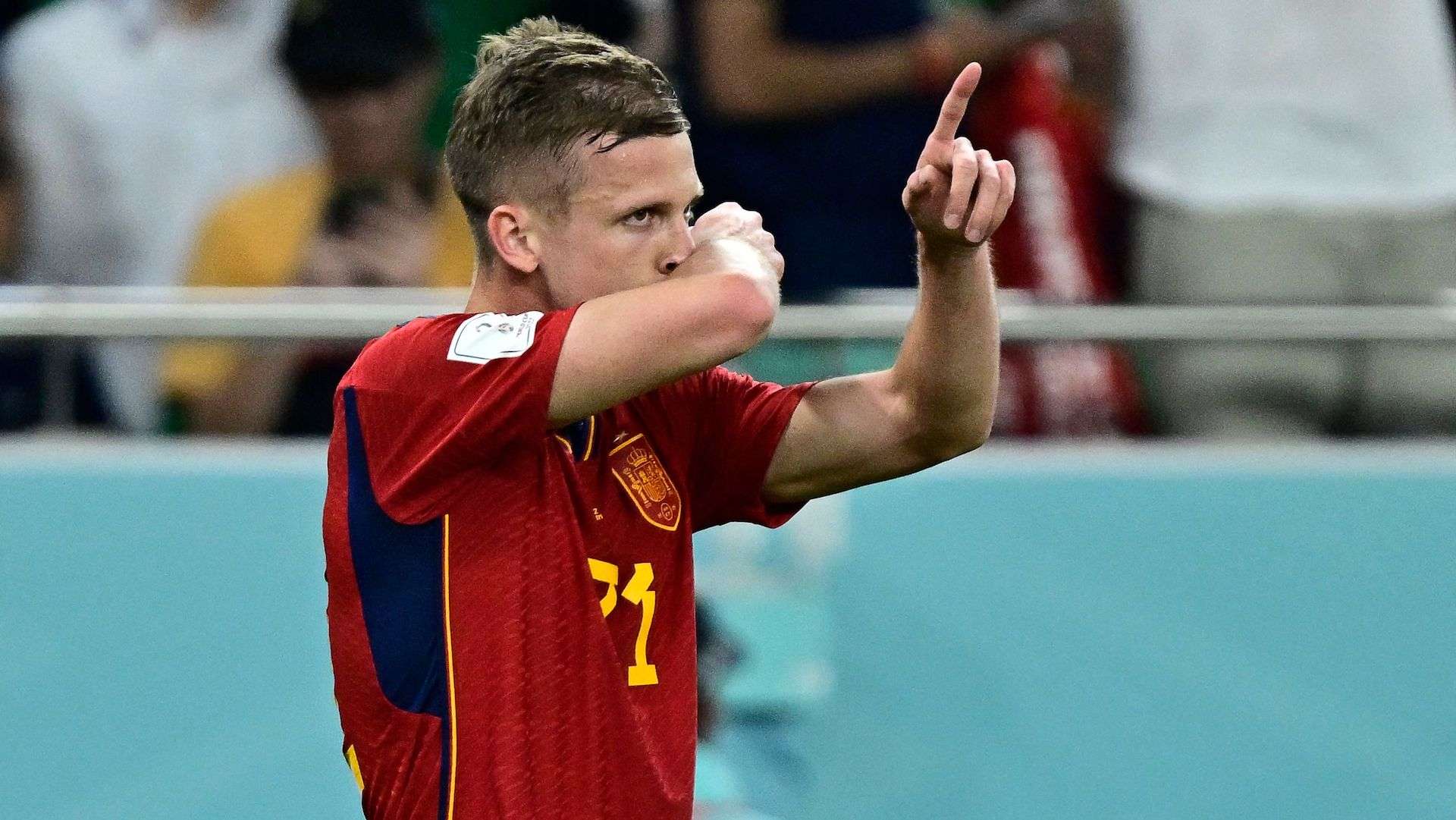 Dani Olmo Spain Costa Rica World Cup Qatar 2022