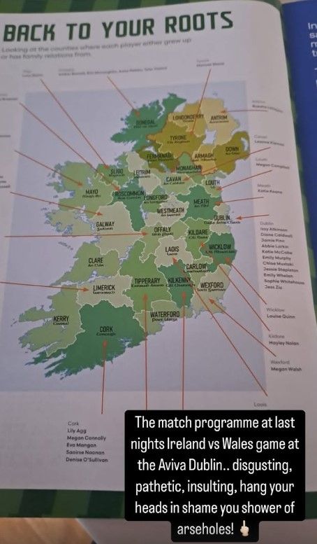 James McClean programme map