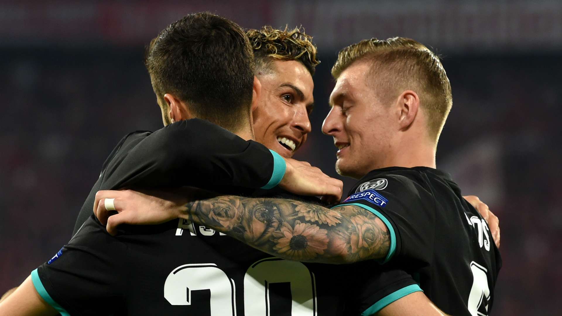 Real Madrid celebrate