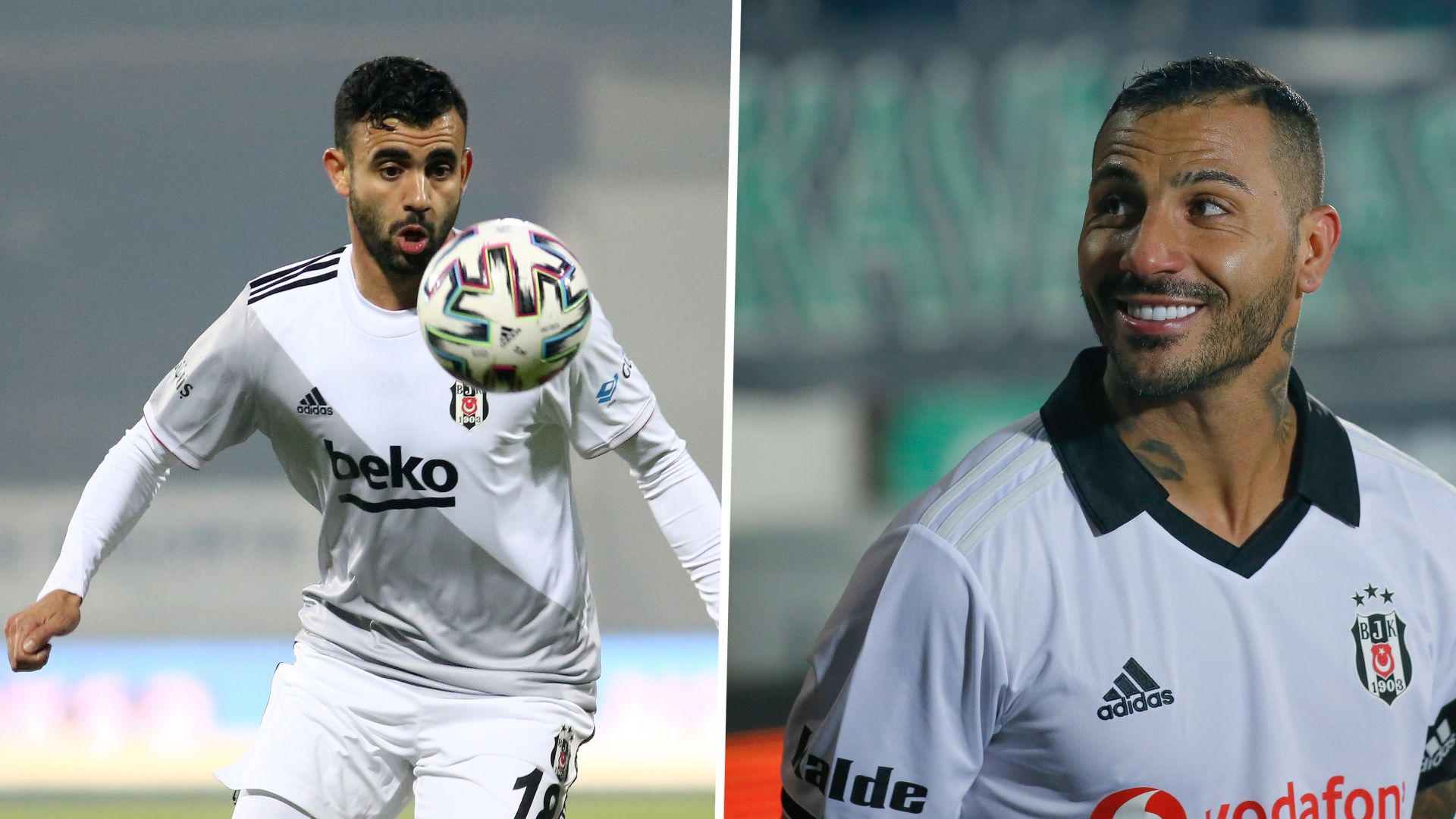 Rachid Ghezzal & Ricardo Quaresma Besiktas