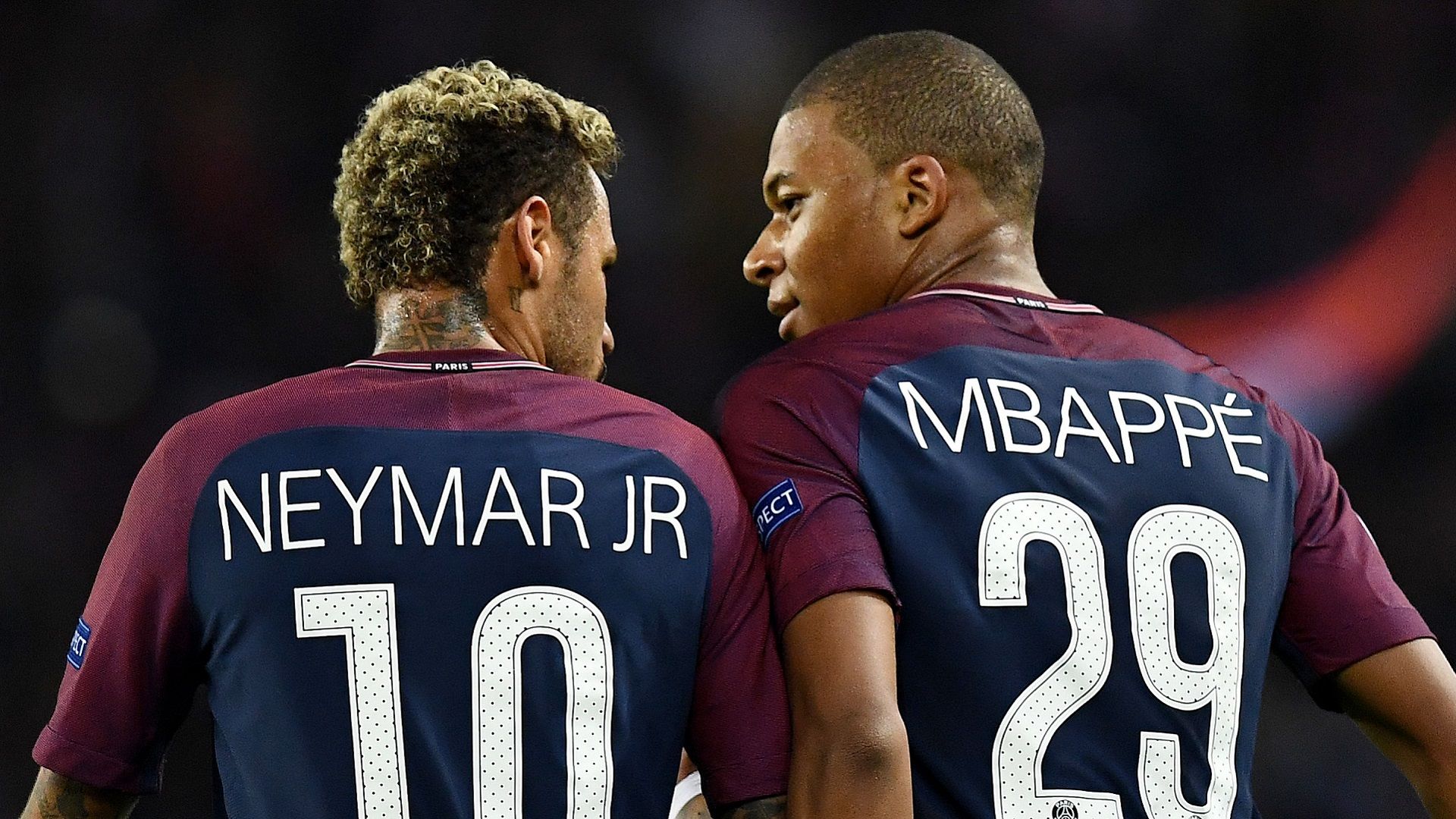 2017-10-21 Mbappe Neymar Psg
