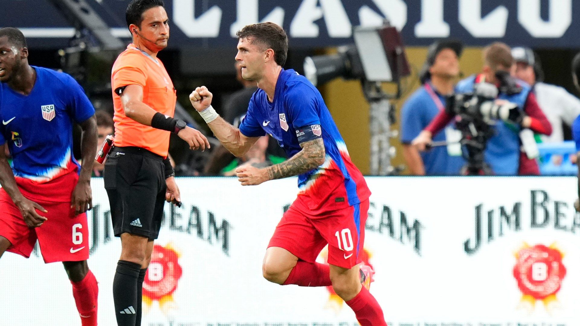 Pulisic USMNT Brazil