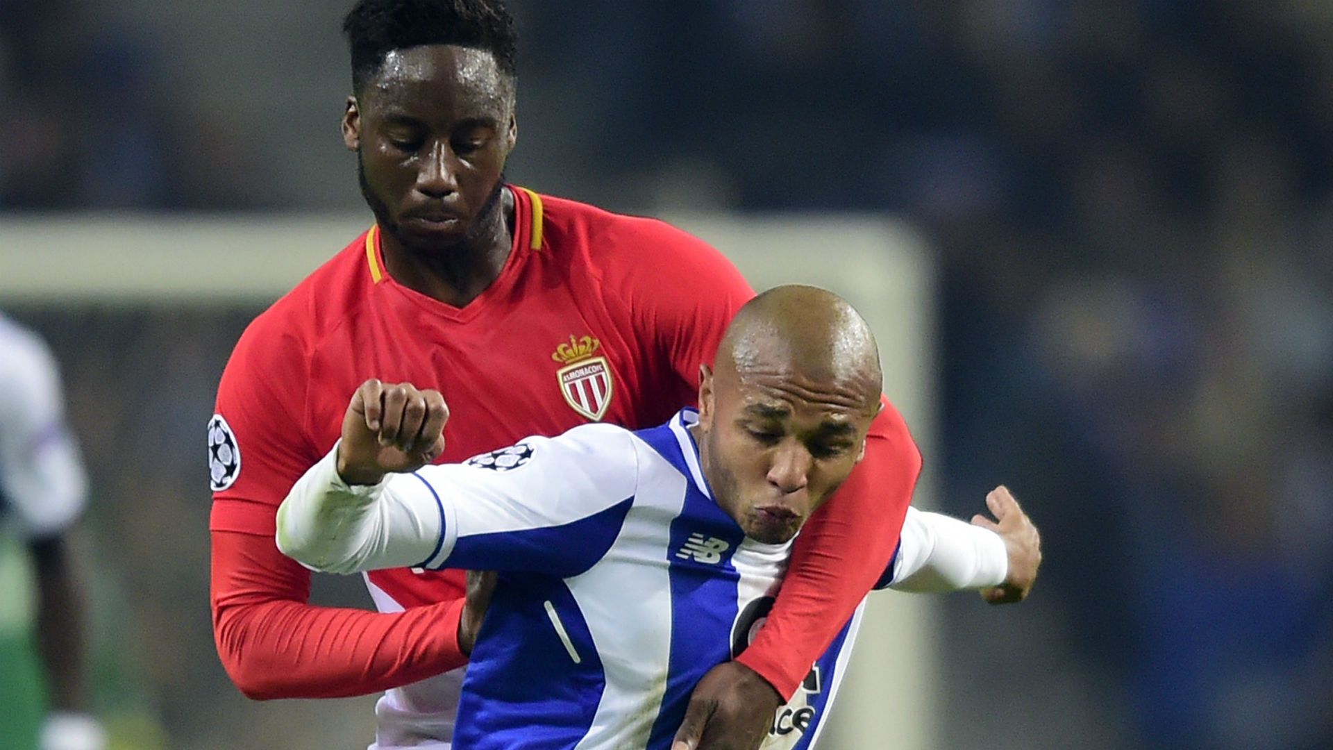 Souhailo Meite Yacine Brahimi FC Porto AS Monaco UEFA Champions League 06122017