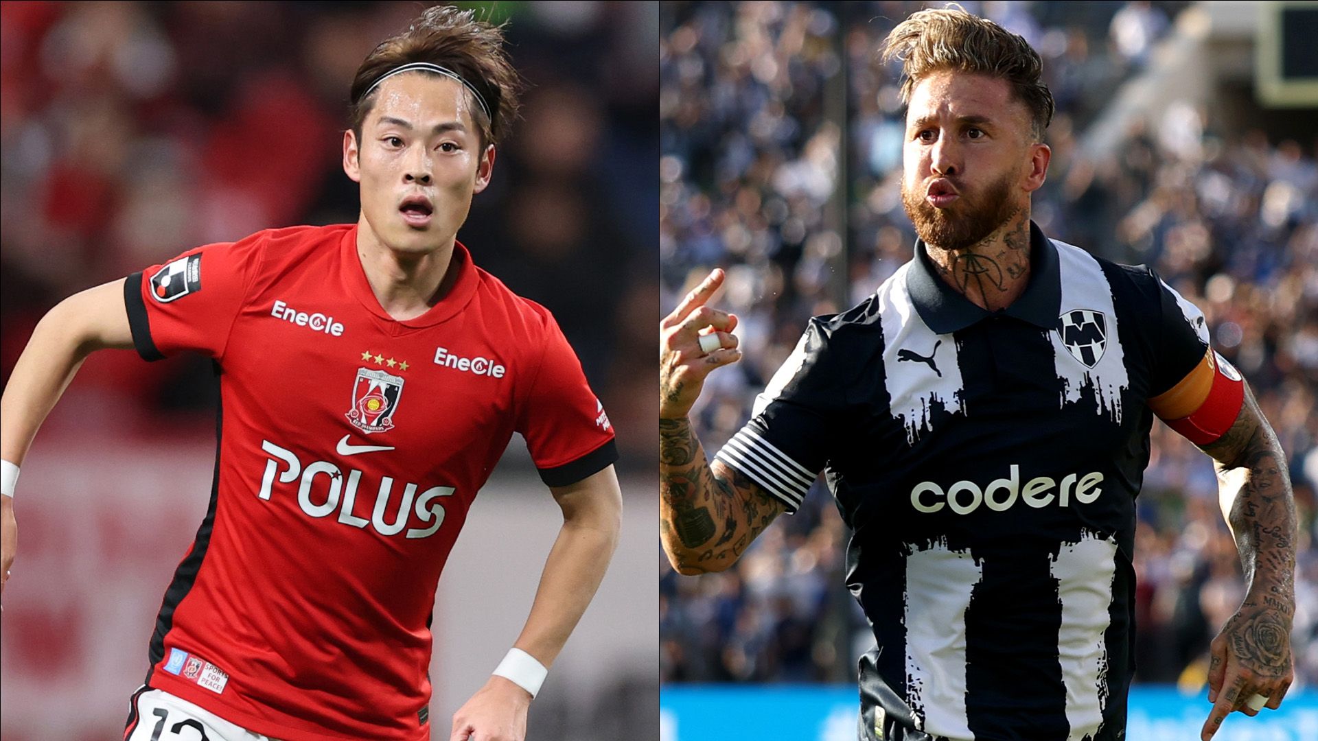 Ryoma Watanabe Urawa Sergio Ramos Monterrey