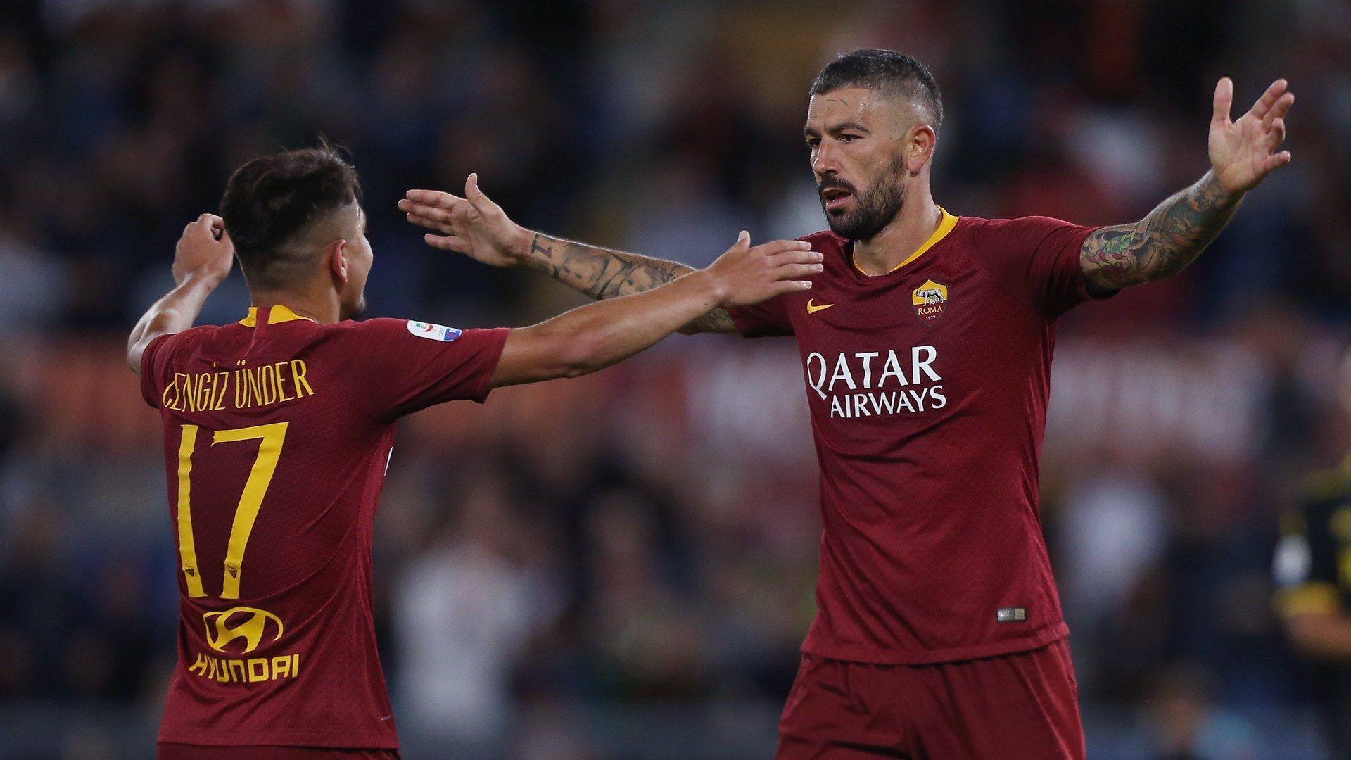 Cengiz Under Kolarov Roma UCL 3102018