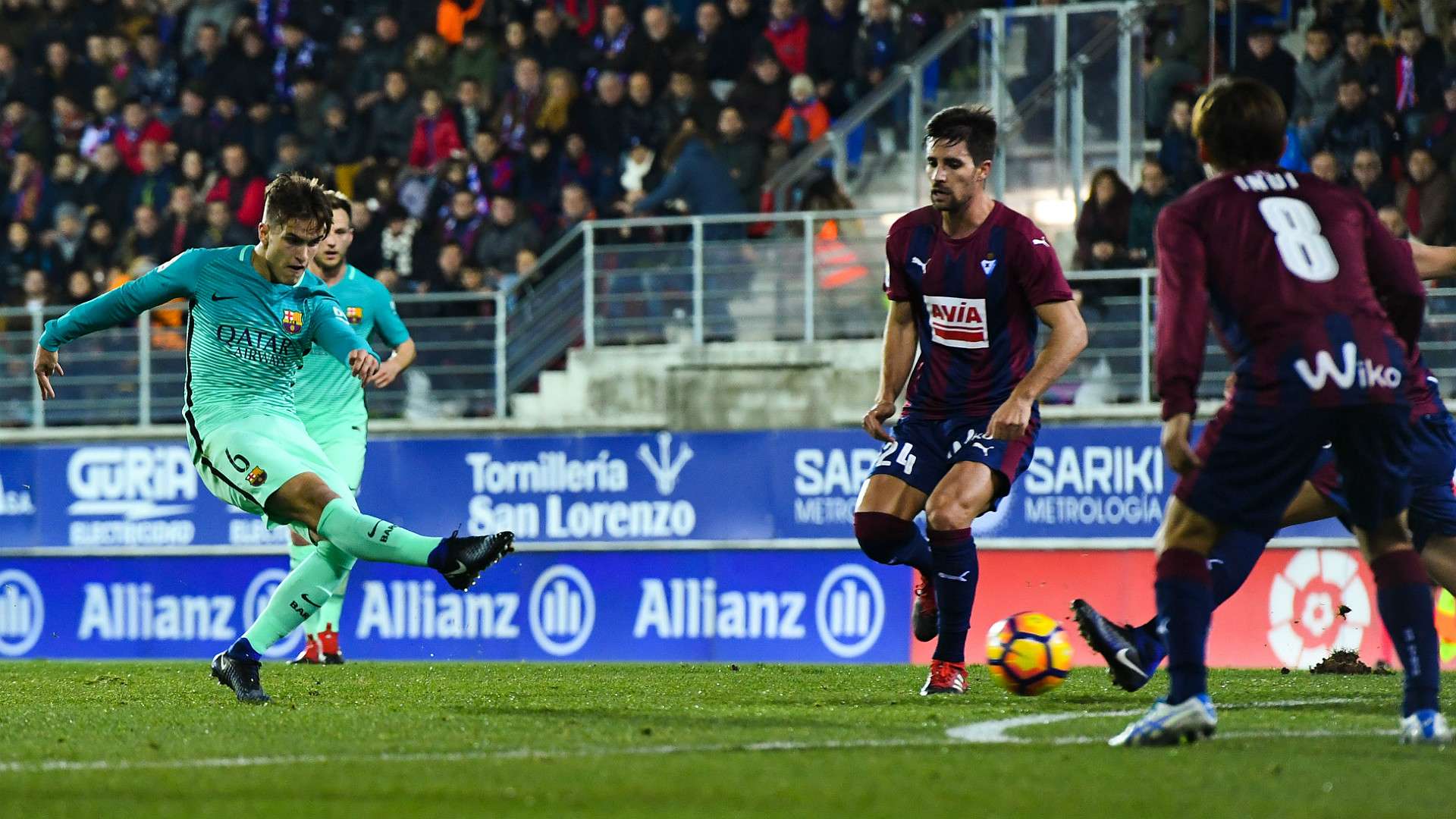 Denis Suarez Eibar Barcelona LaLiga 22012017