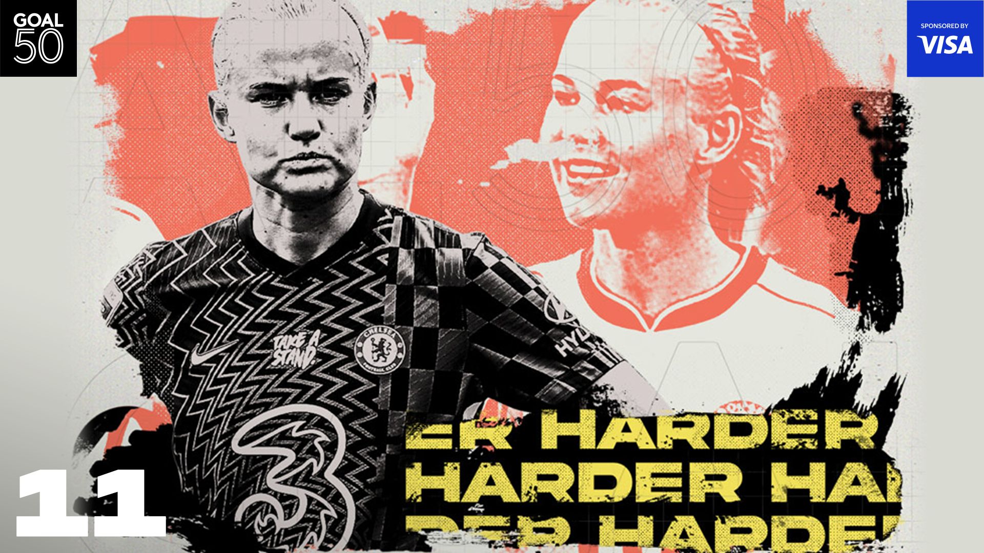 Pernille Harder GOAL50 2021