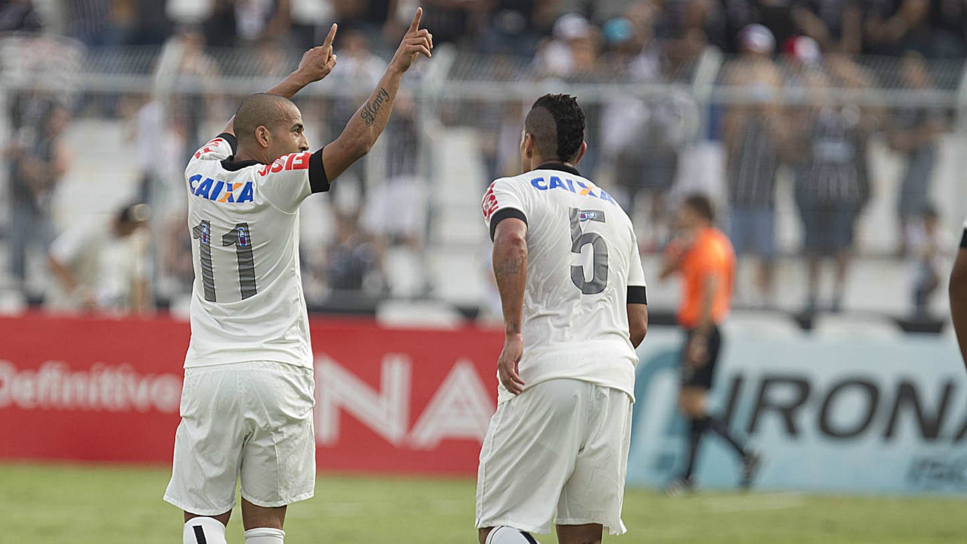 Emerson Sheik e Ralf - Corinthians - 28/04/2013