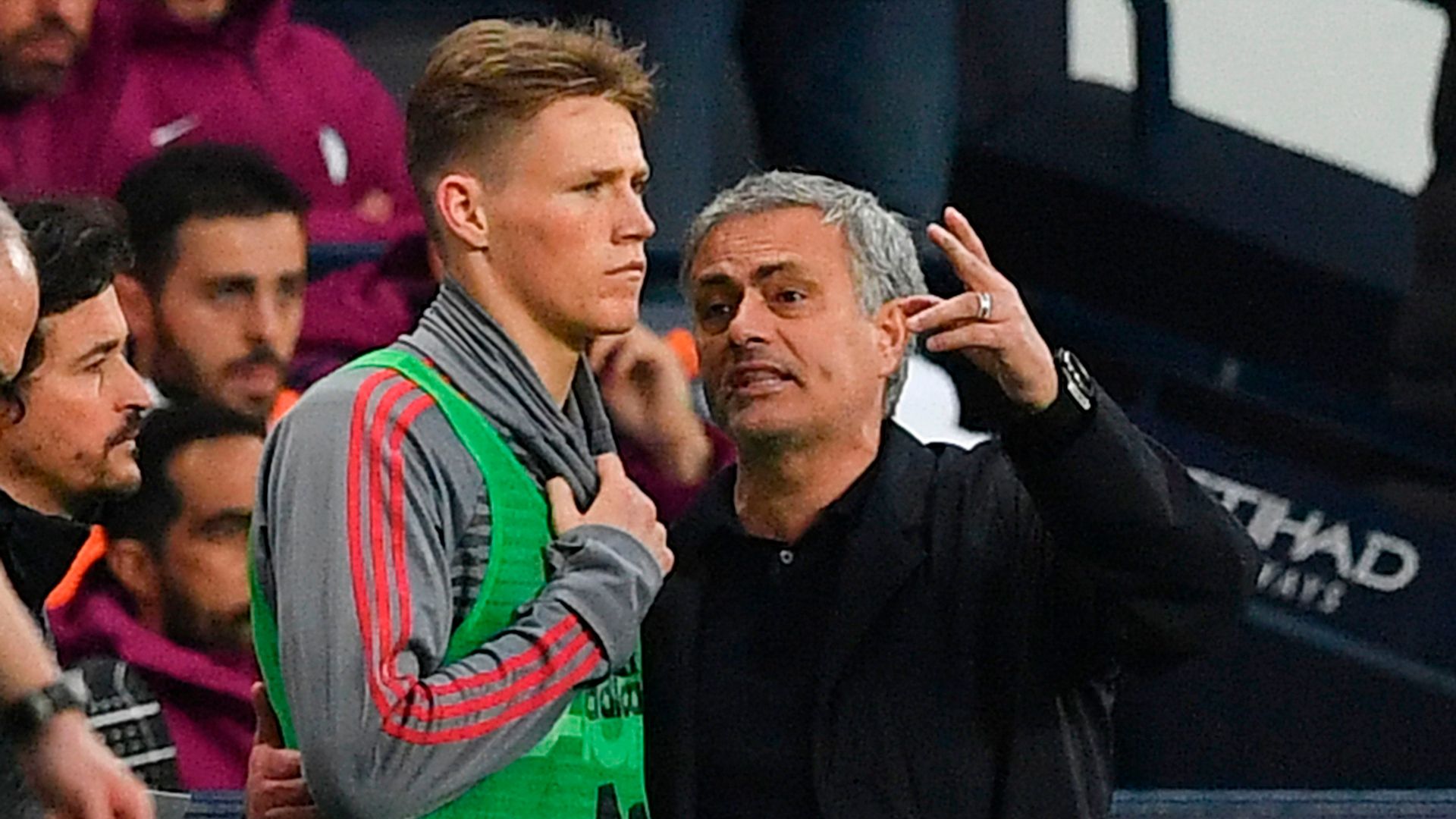 McTominay Mourinho Manchester United