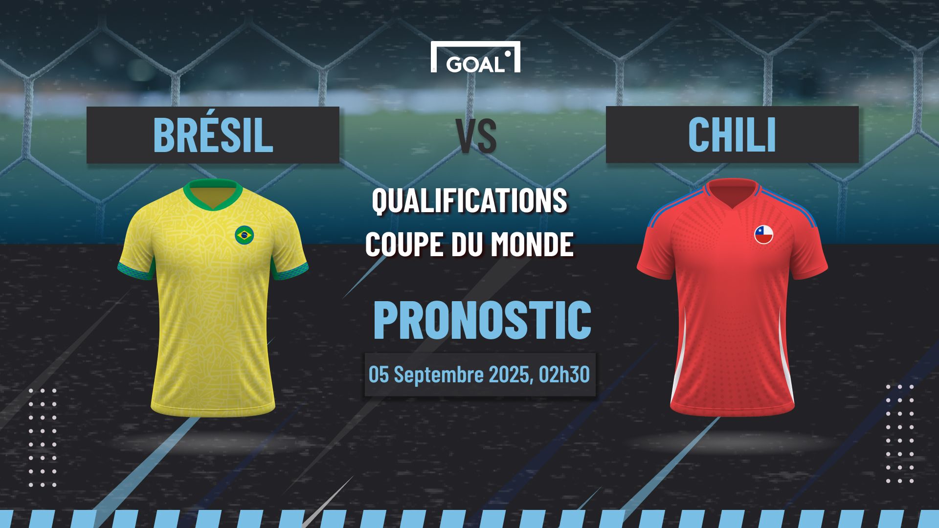 Pronostic Brésil vs Chili