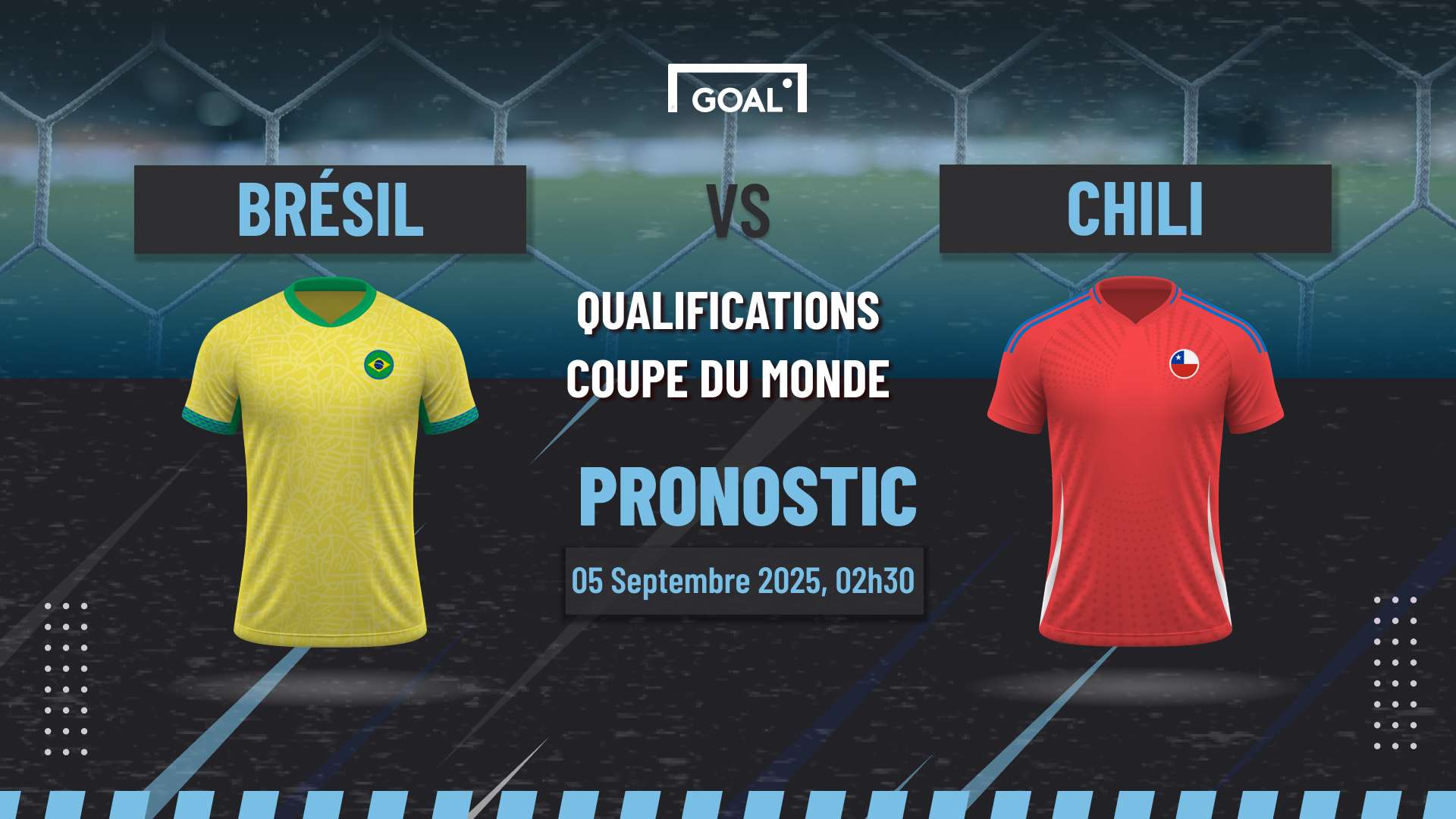 Pronostic Brésil vs Chili