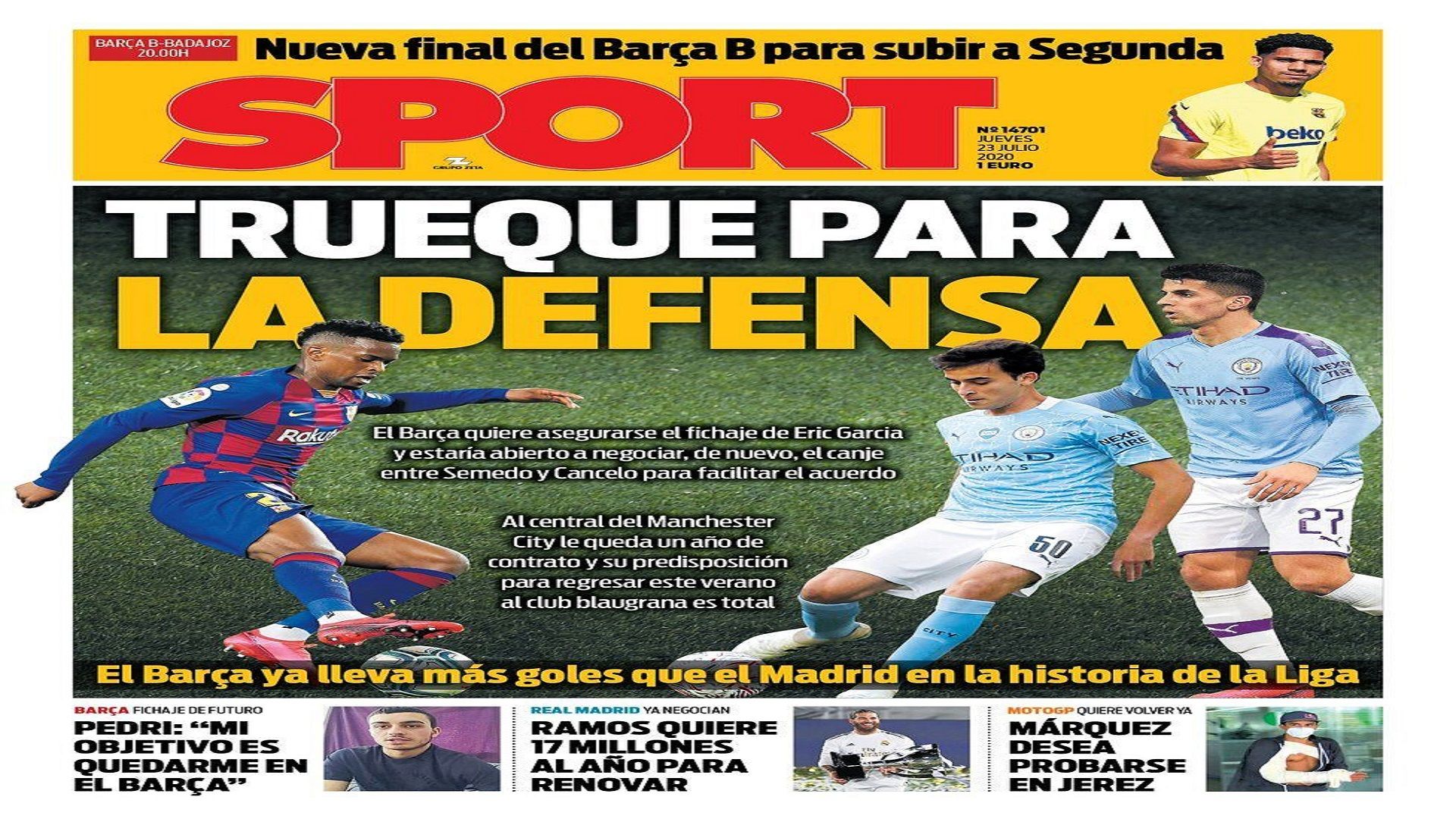 23 July embed only Sport