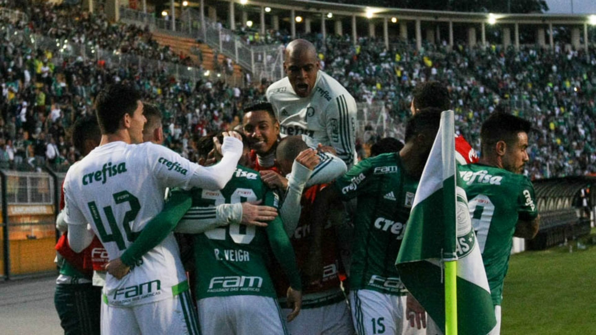 palmeiras gol no grêmio 01 07 2017