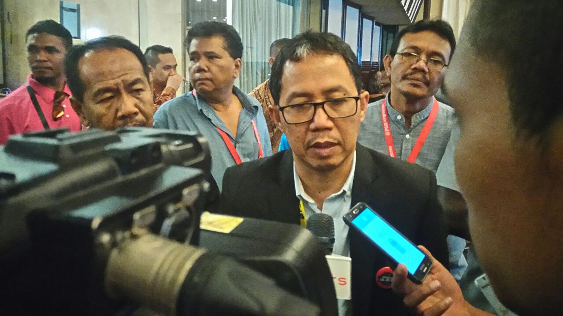 Djoko Driyono - Kongres Pemilihan PSSI 2016