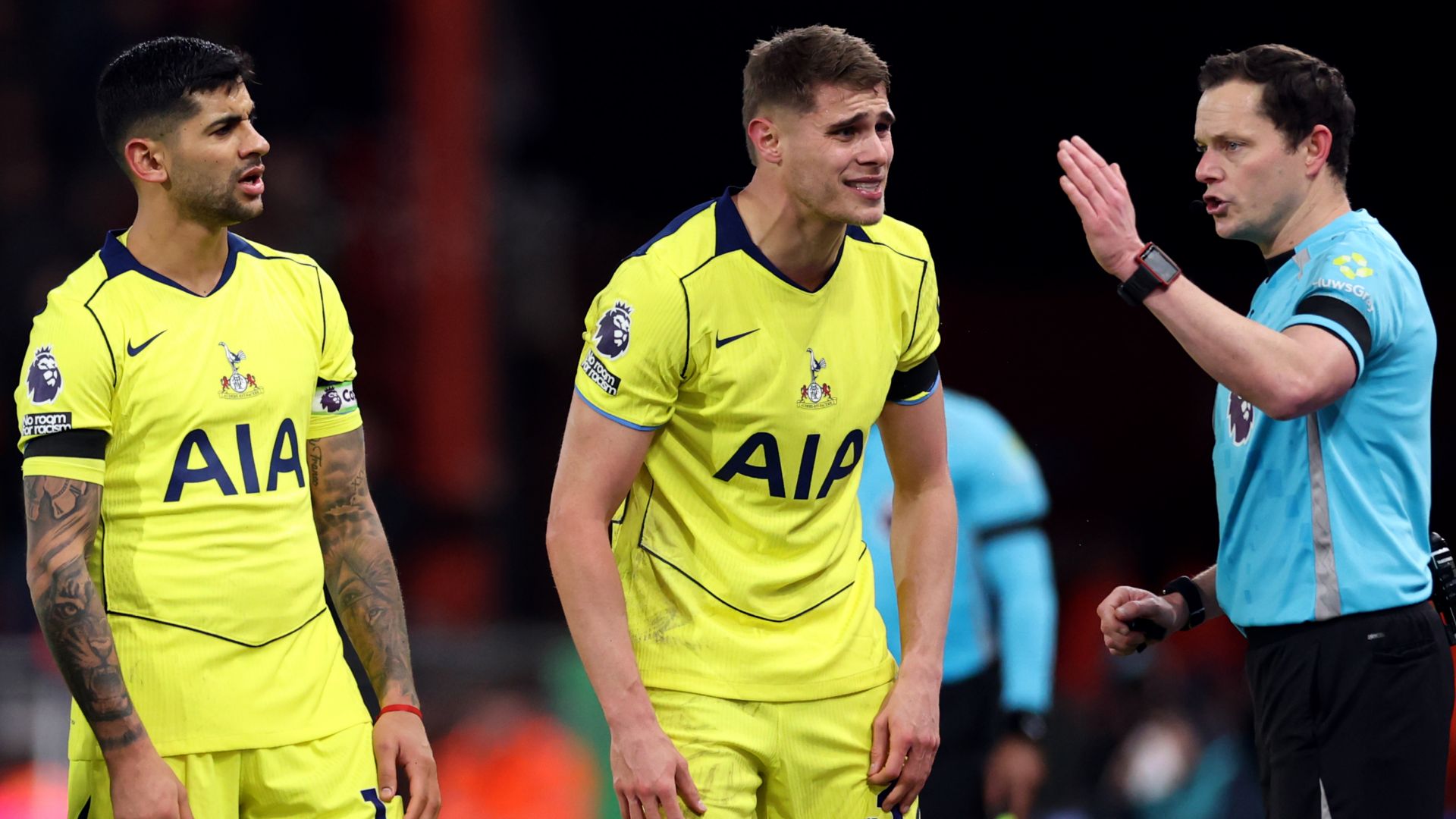 Tottenham Bournemouth 2025-26