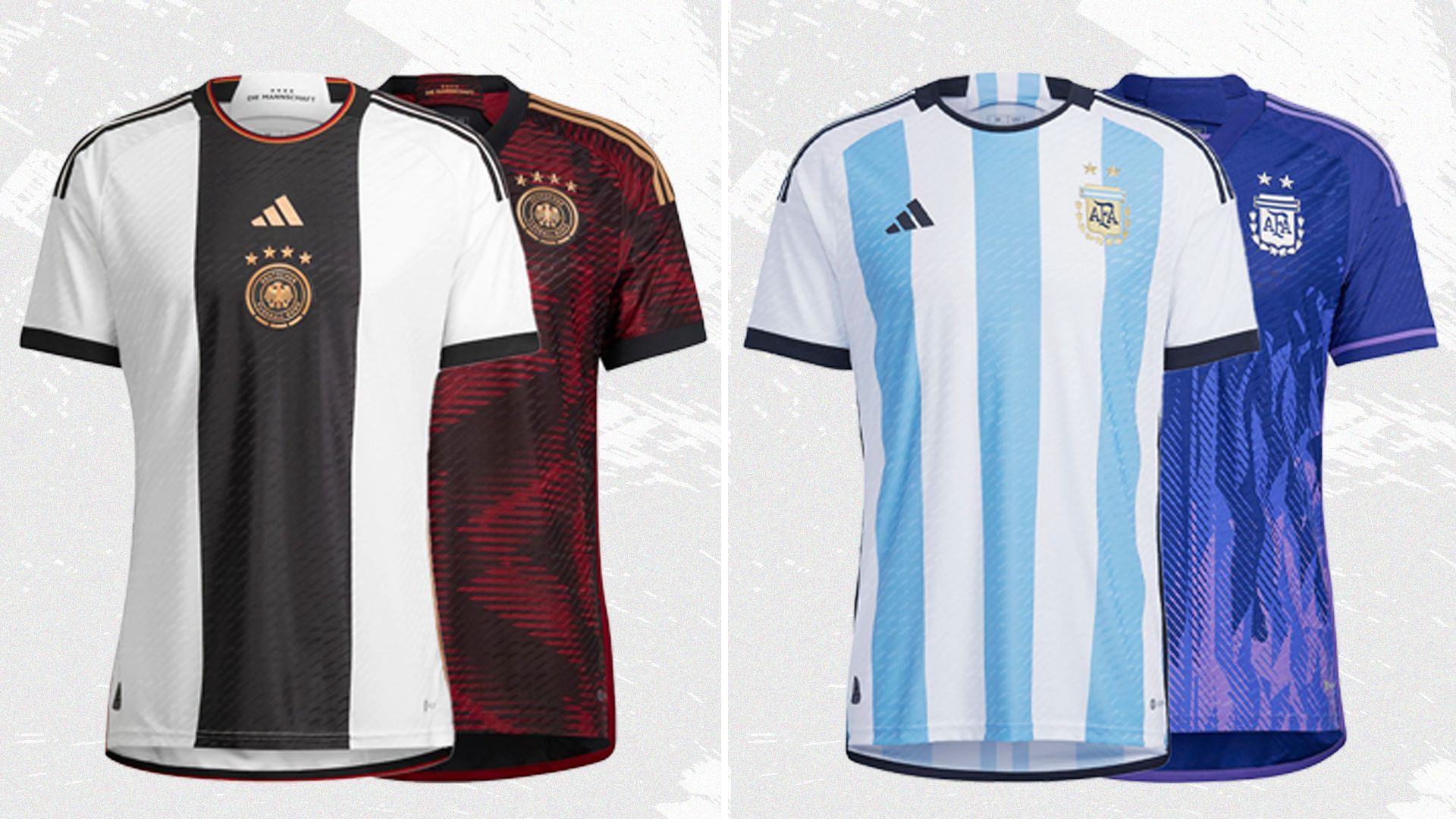 World Cup of kits: Germany vs Argentina