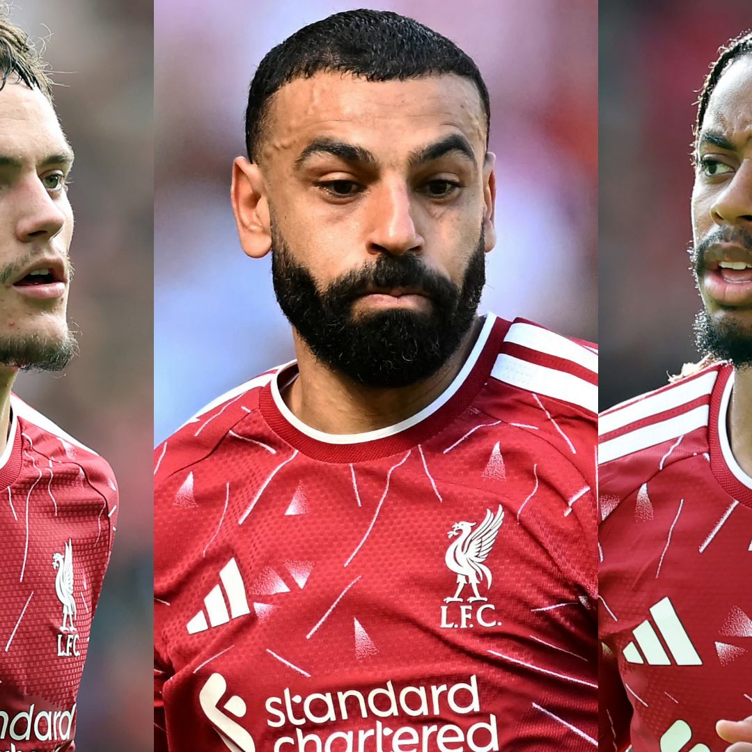 Florian Wirtz Mohamed Salah Bradley Barcola Liverpool