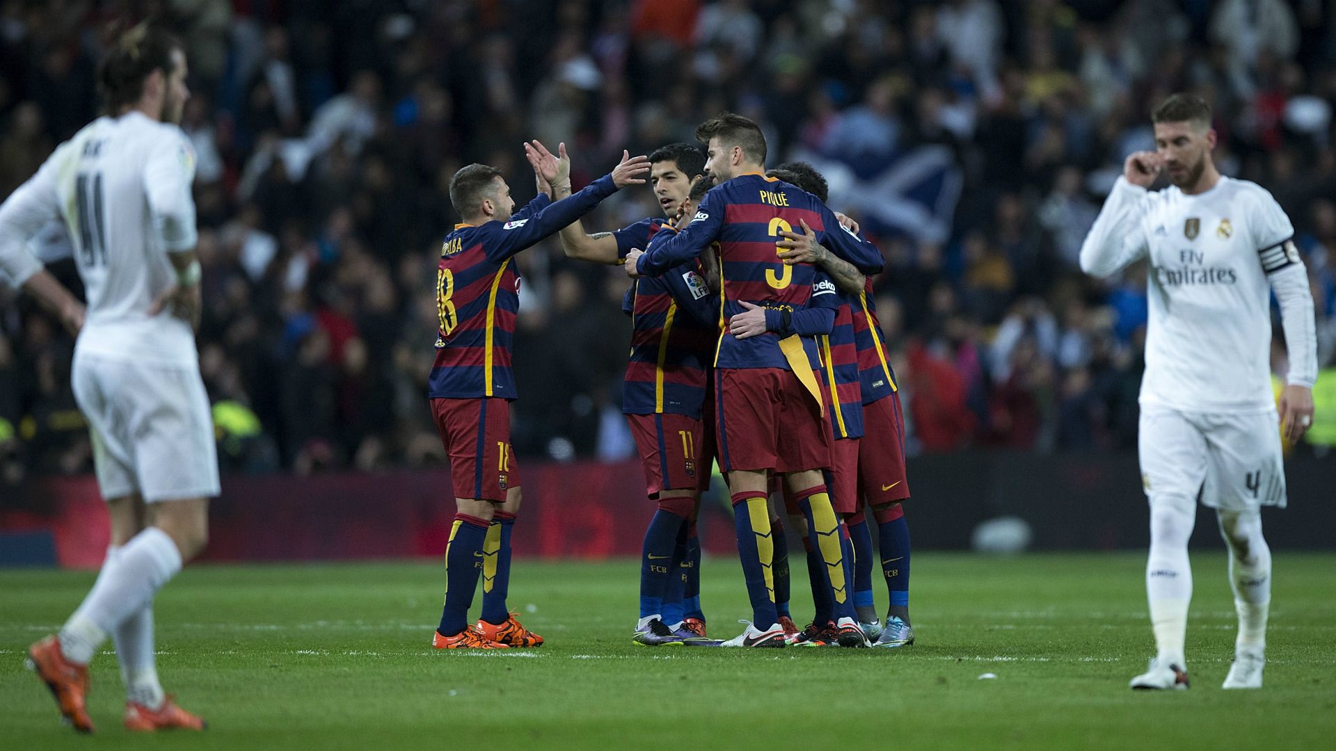 Real Madrid v Barcelona La Liga 21112015