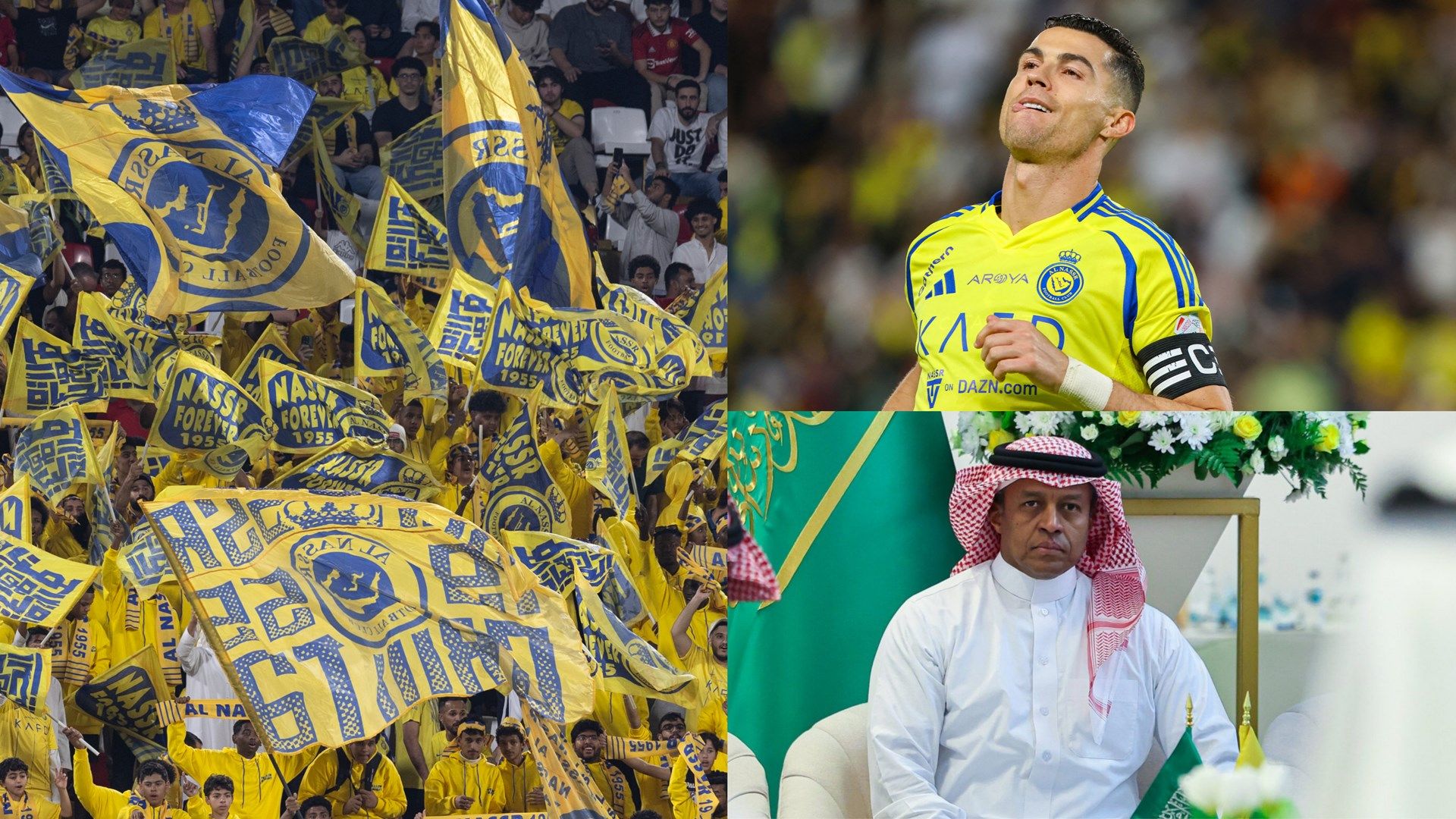 Al Nassr Fans - Cristiano Ronaldo - Majed Al Jamaan