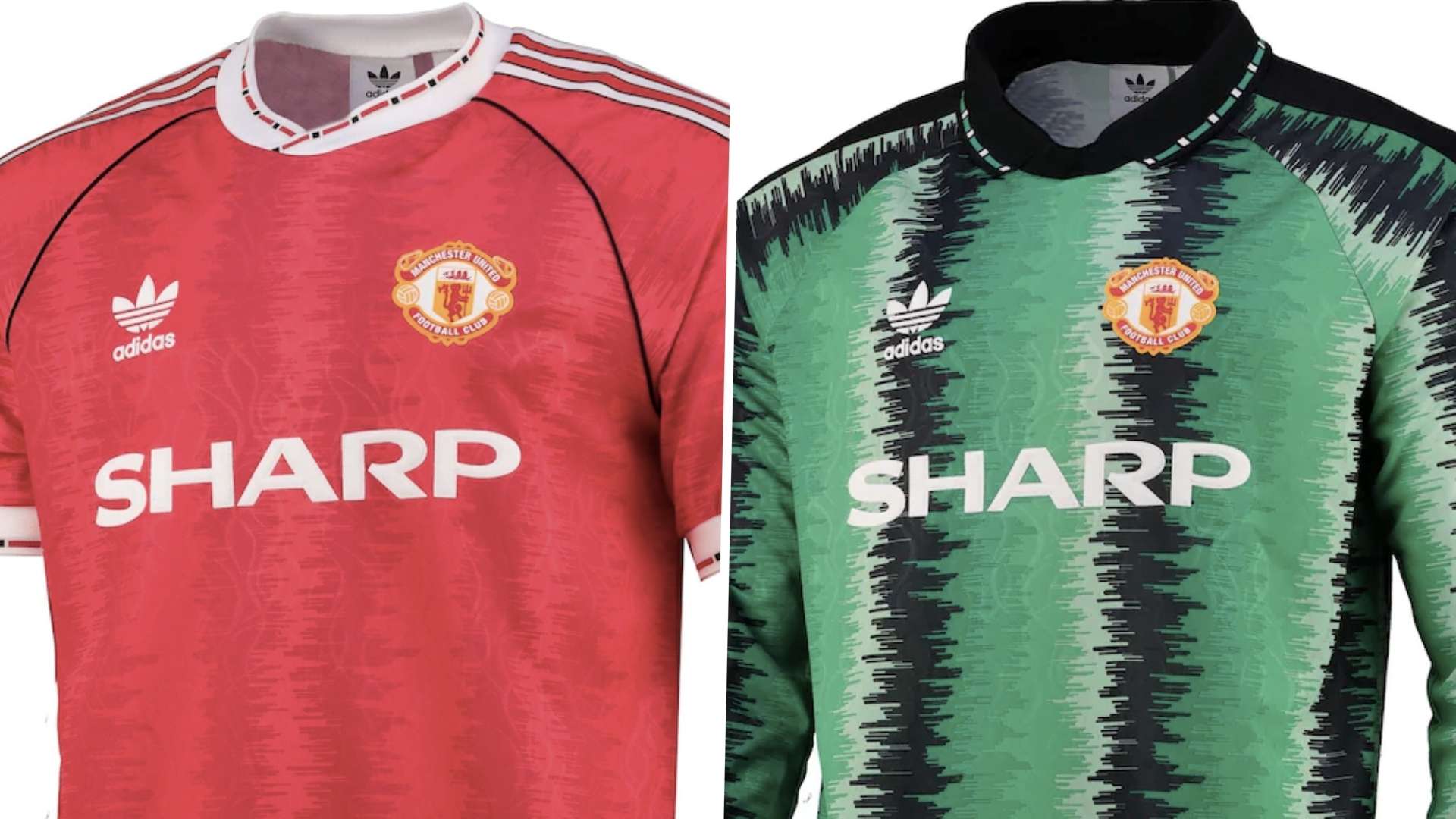 Manchester United retro adidas kit 1990