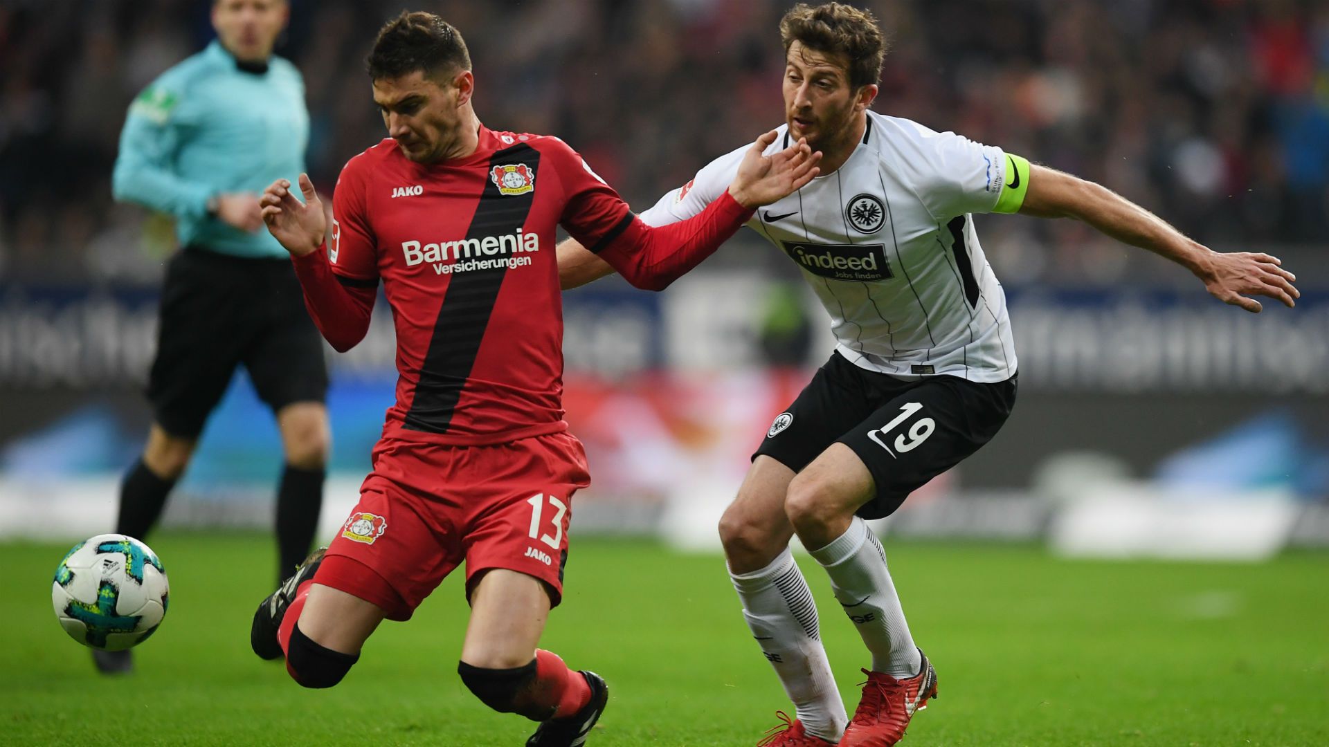 Lucas Alario Eintracht Frankfurt Bayer Leverkusen 25112017