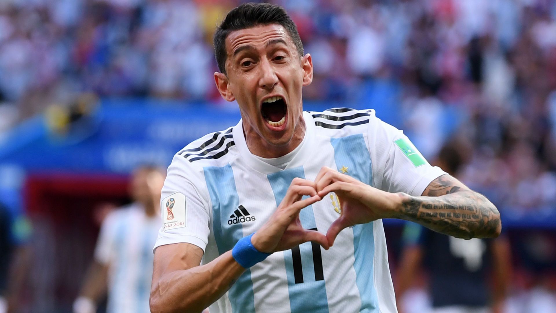 Angel Di Maria France Argentina World Cup 30062018