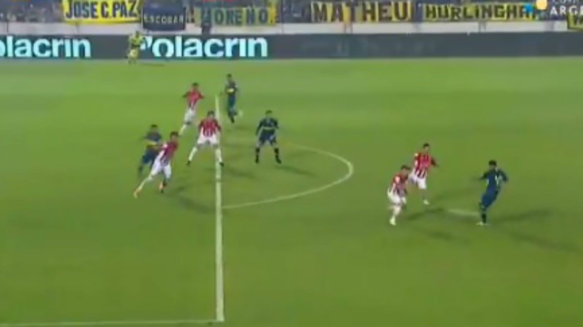 Captura TV Boca San Martin T Copa Argentina Cardona 070918