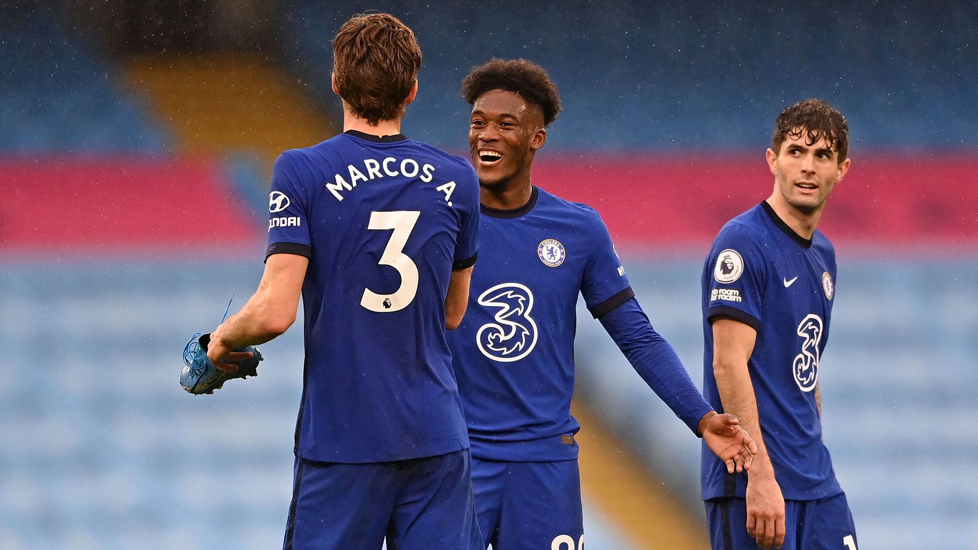 Marcos Alonso Callum Hudson-Odoi Chelsea 2020-21