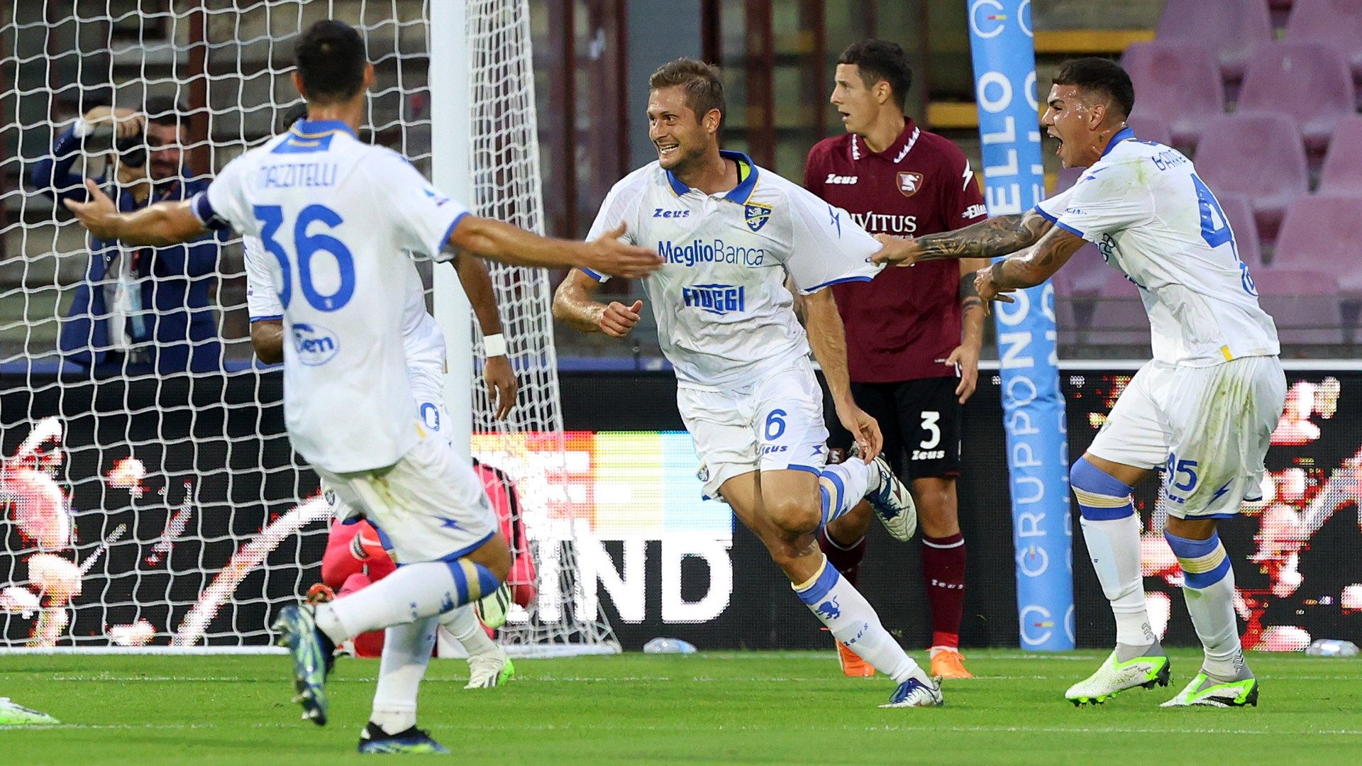 Salernitana Frosinone Romagnoli